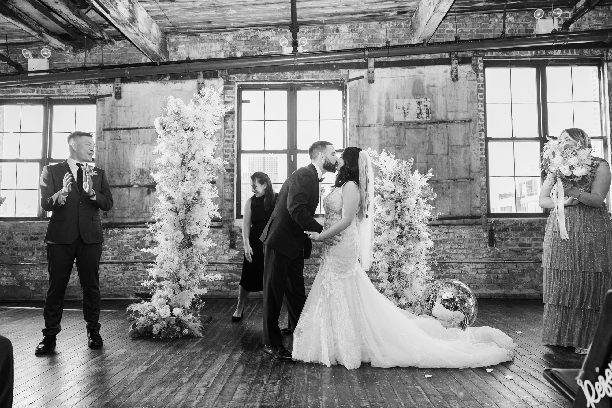 Cute Brooklyn Wedding at Greenpoint Loft
