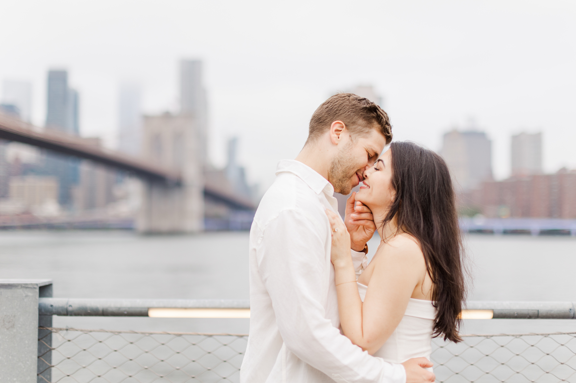 Timeless Engagement Photography on the Brooklyn Bridge