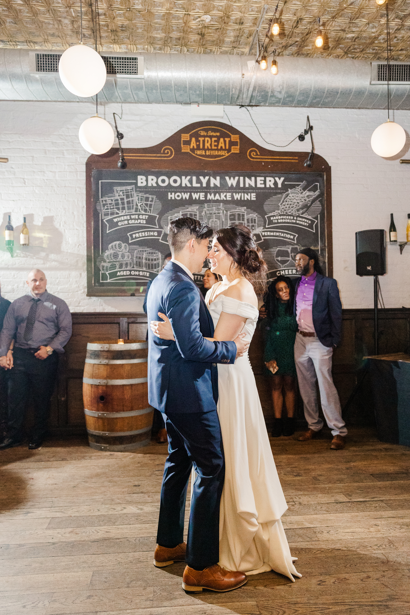 Romantic Brooklyn Winery Wedding, NY