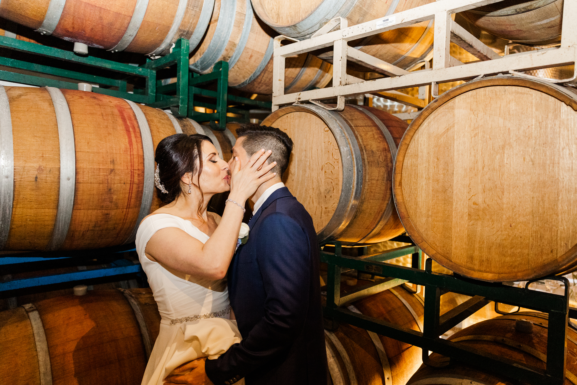 Iconic Brooklyn Winery Wedding, NY