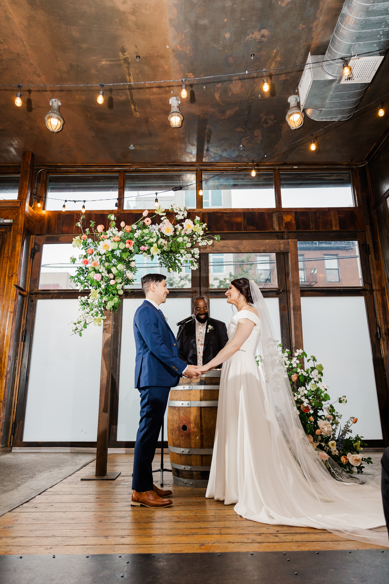 Fabulous Brooklyn Winery Summer Wedding In New York
