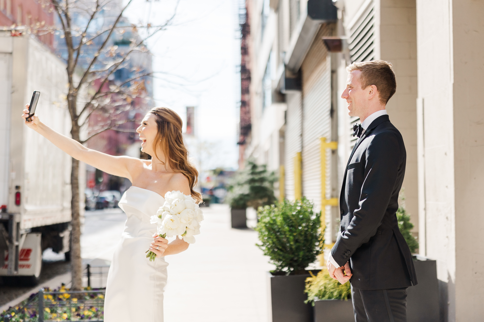 Breath-Taking Tribeca Rooftop Wedding in Spring