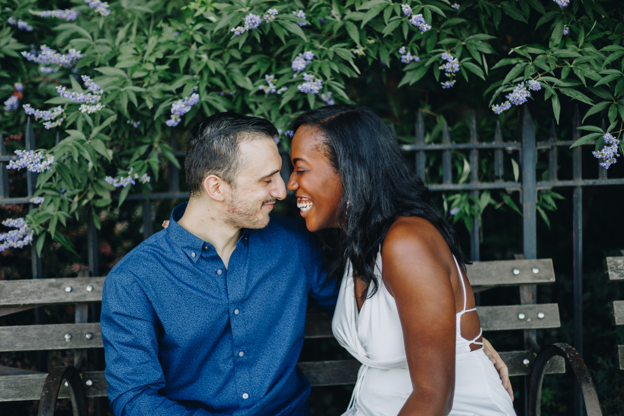 Gorgeous Brooklyn Heights Summer Engagement Photography