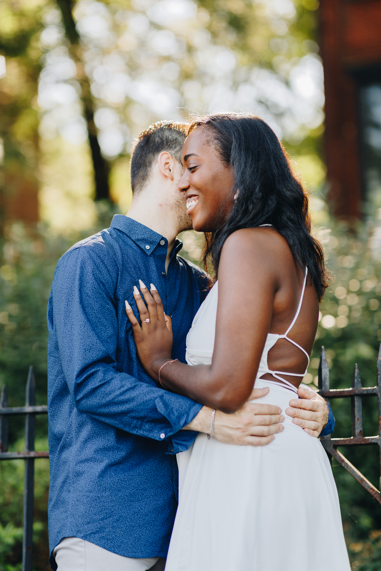 Dreamy Brooklyn Heights Summer Engagement Photography