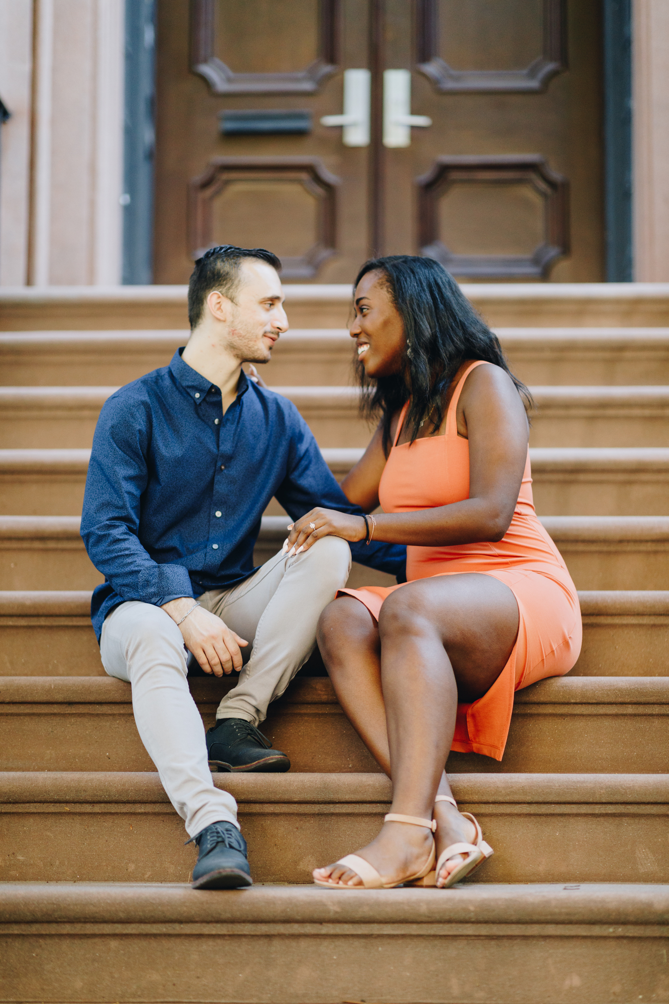 Magical Brooklyn Heights Summer Engagement Photography