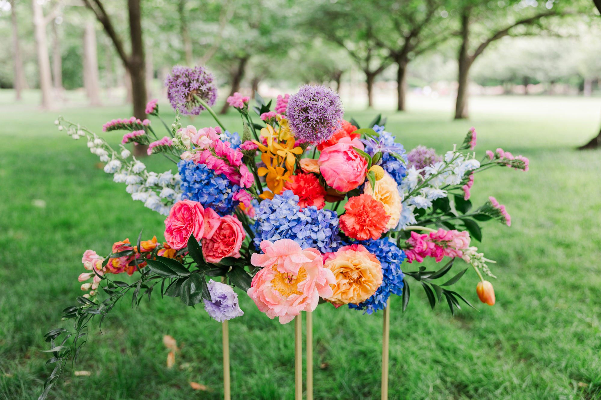 Romantic Summer Botanic Garden Wedding in NYC