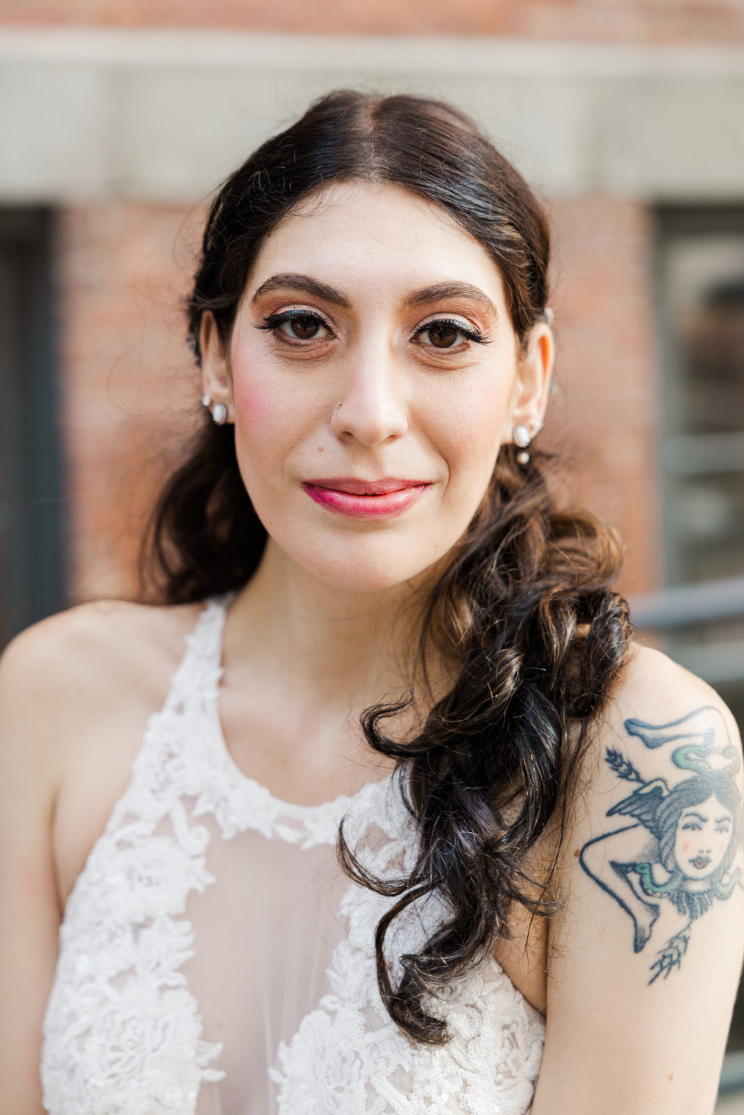 Halloween Themed DUMBO Loft Wedding in Brooklyn, NY