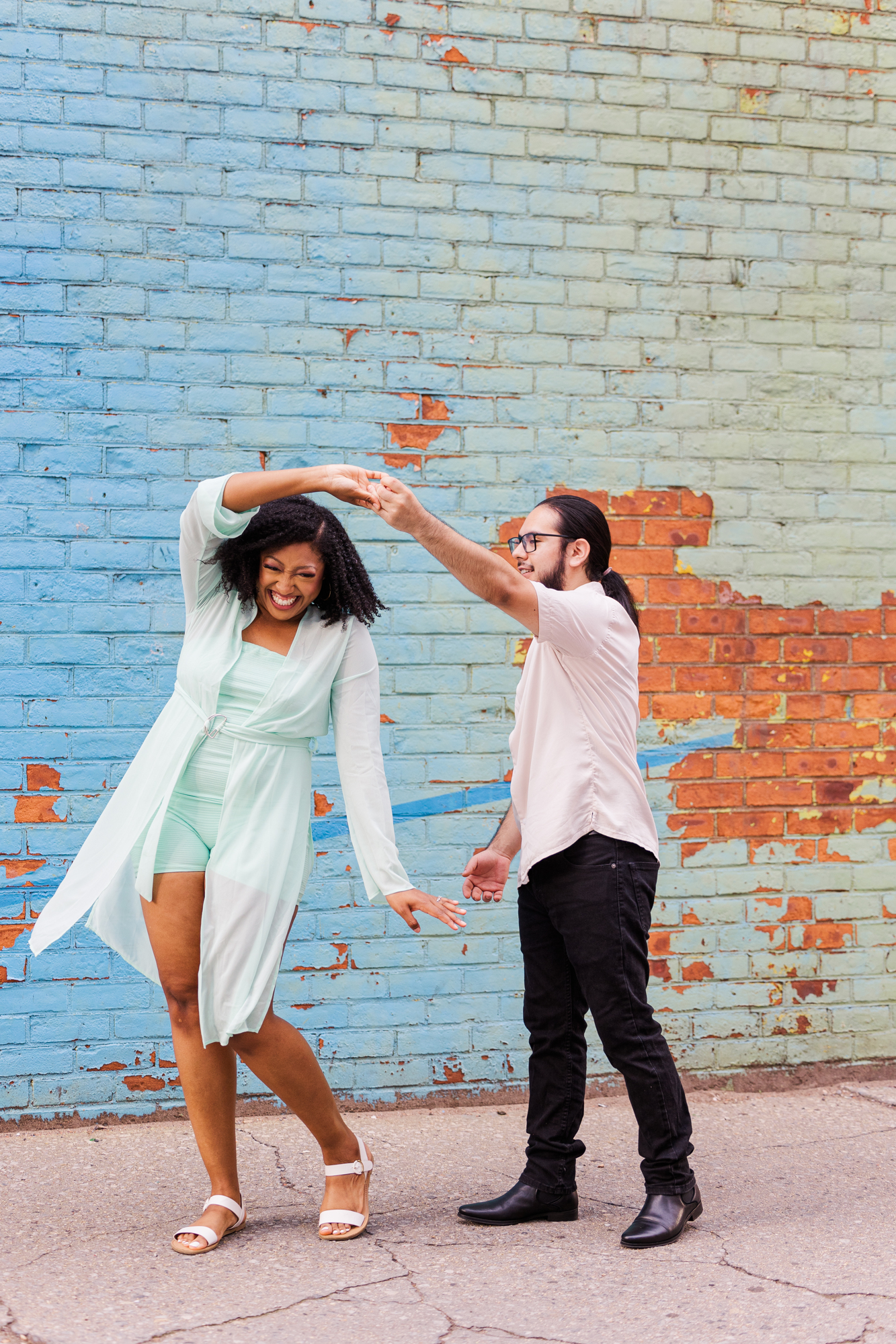 Magical Summer Engagement Photo Shoot in New York