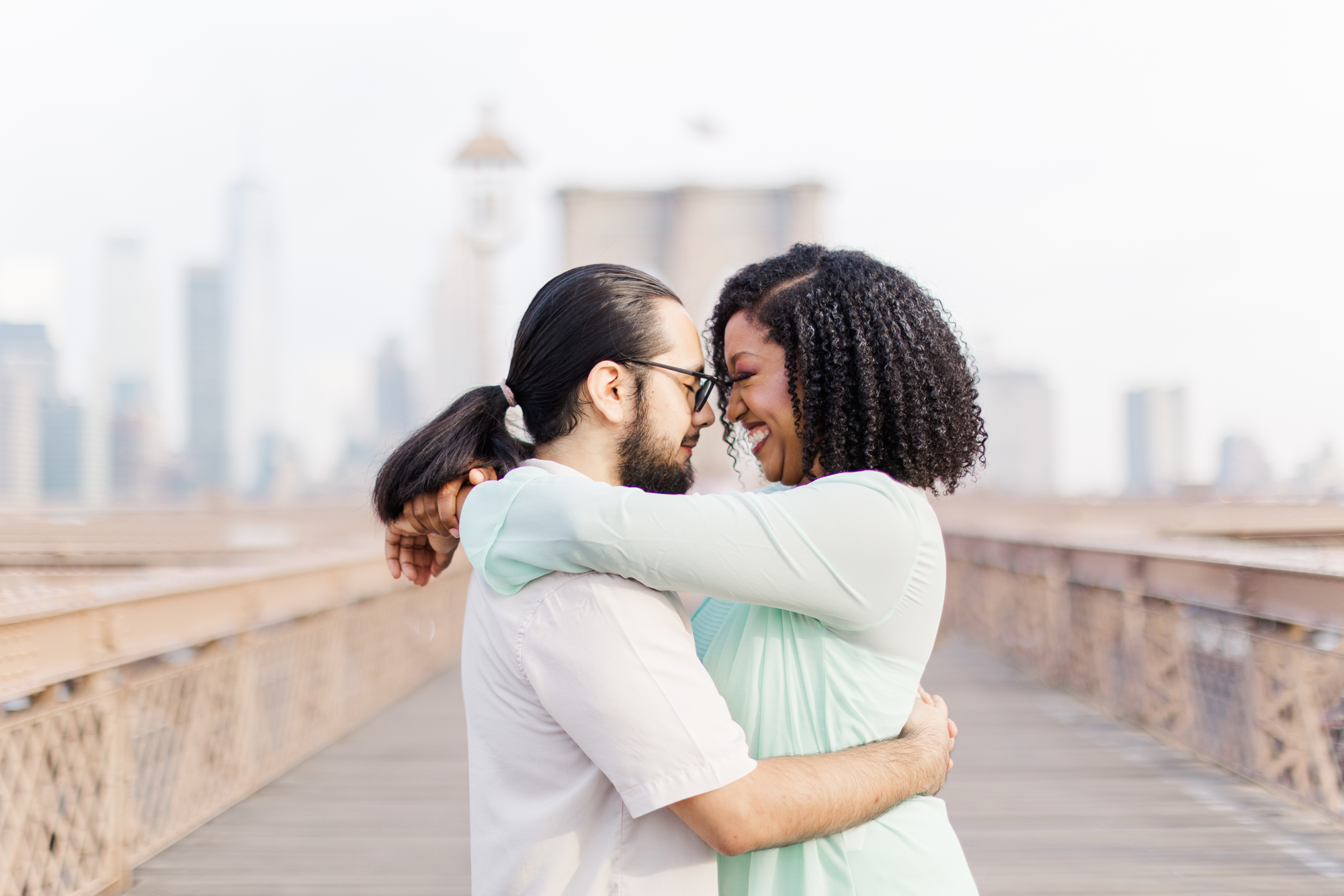 Radiant Summer Engagement Photo Shoot in New York