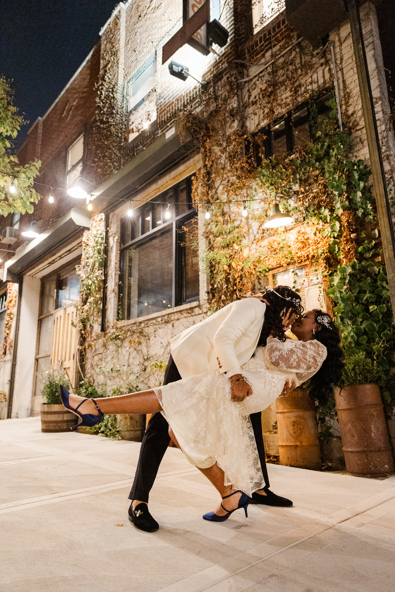 Sensational Autumn LGBT Wedding Photos at The Brooklyn Winery