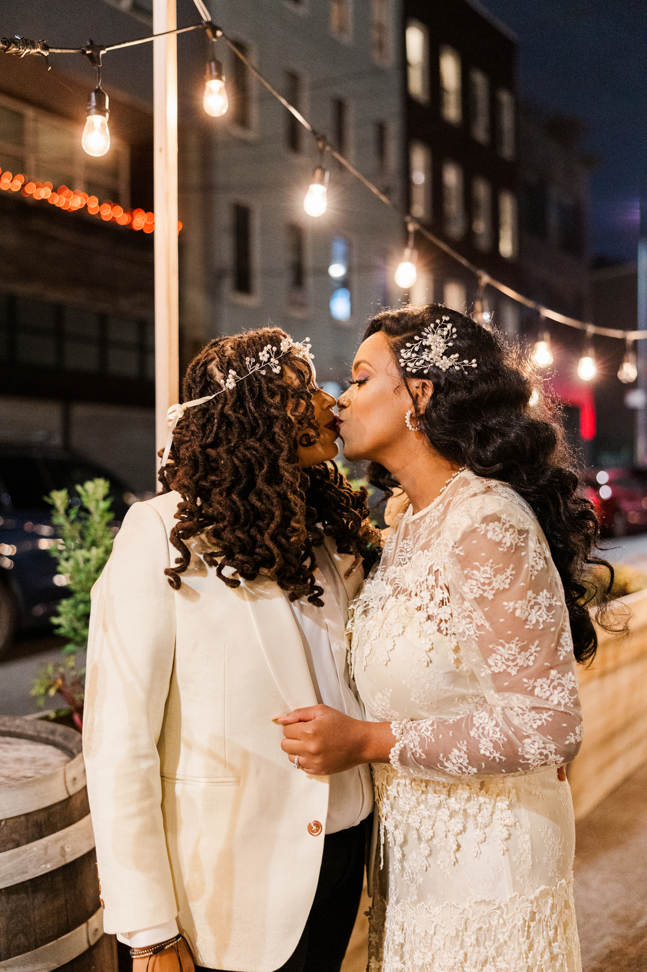 Spectacular Autumn LGBT Wedding Photos at The Brooklyn Winery