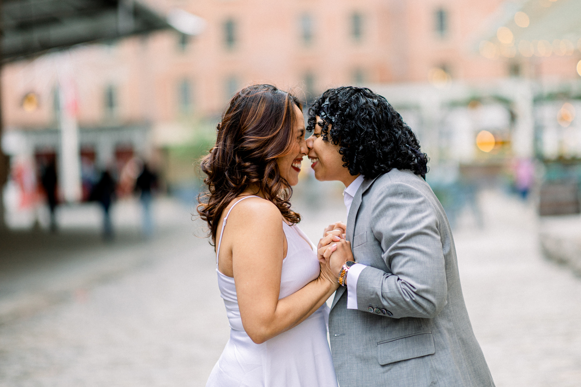 Marvelous South Street Seaport Engagement Photography