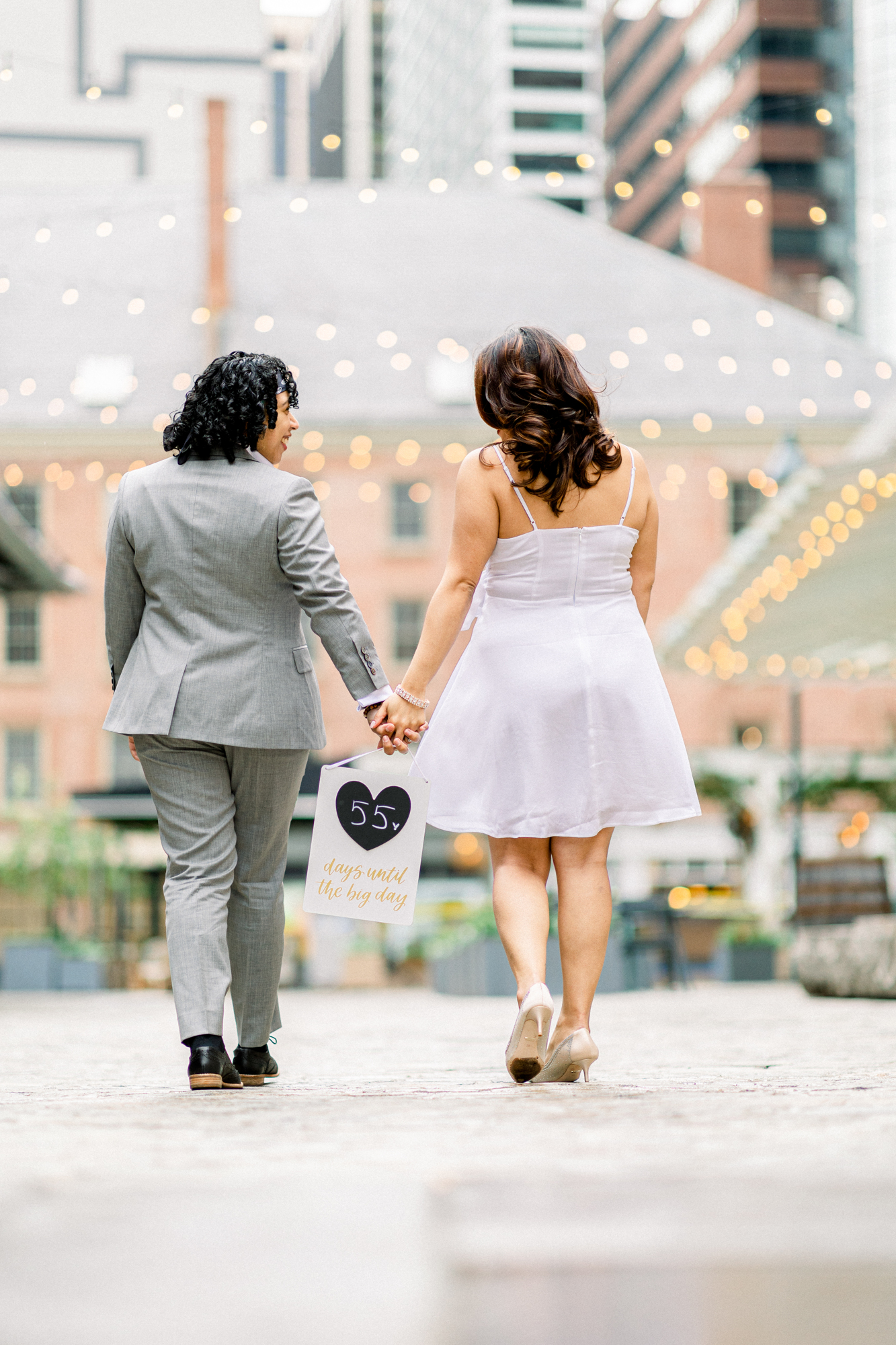 Spectacular South Street Seaport Engagement Photography