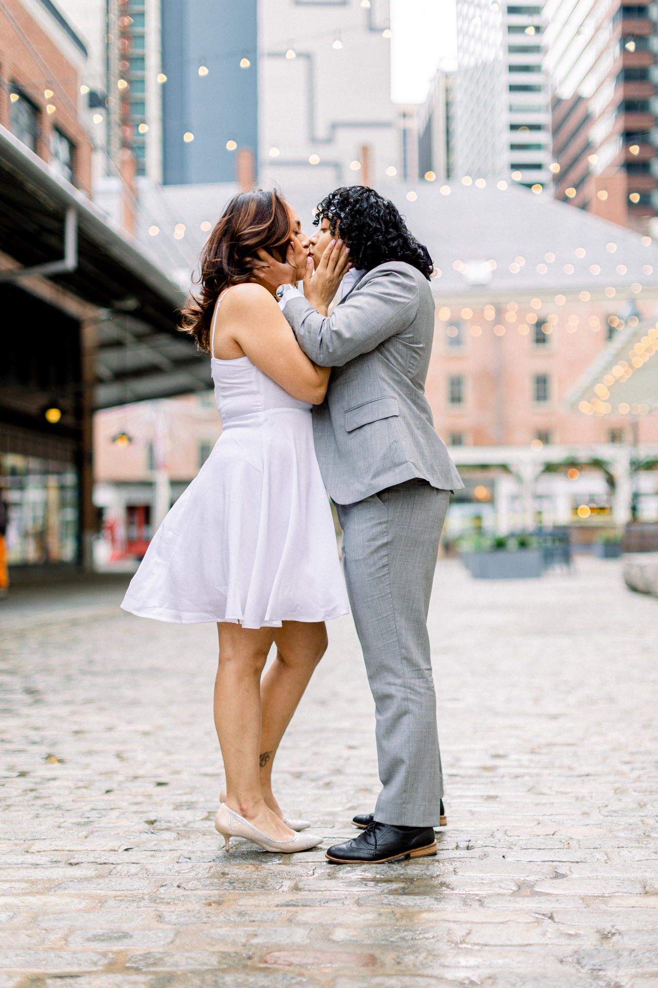 Adorable South Street Seaport Engagement Photography