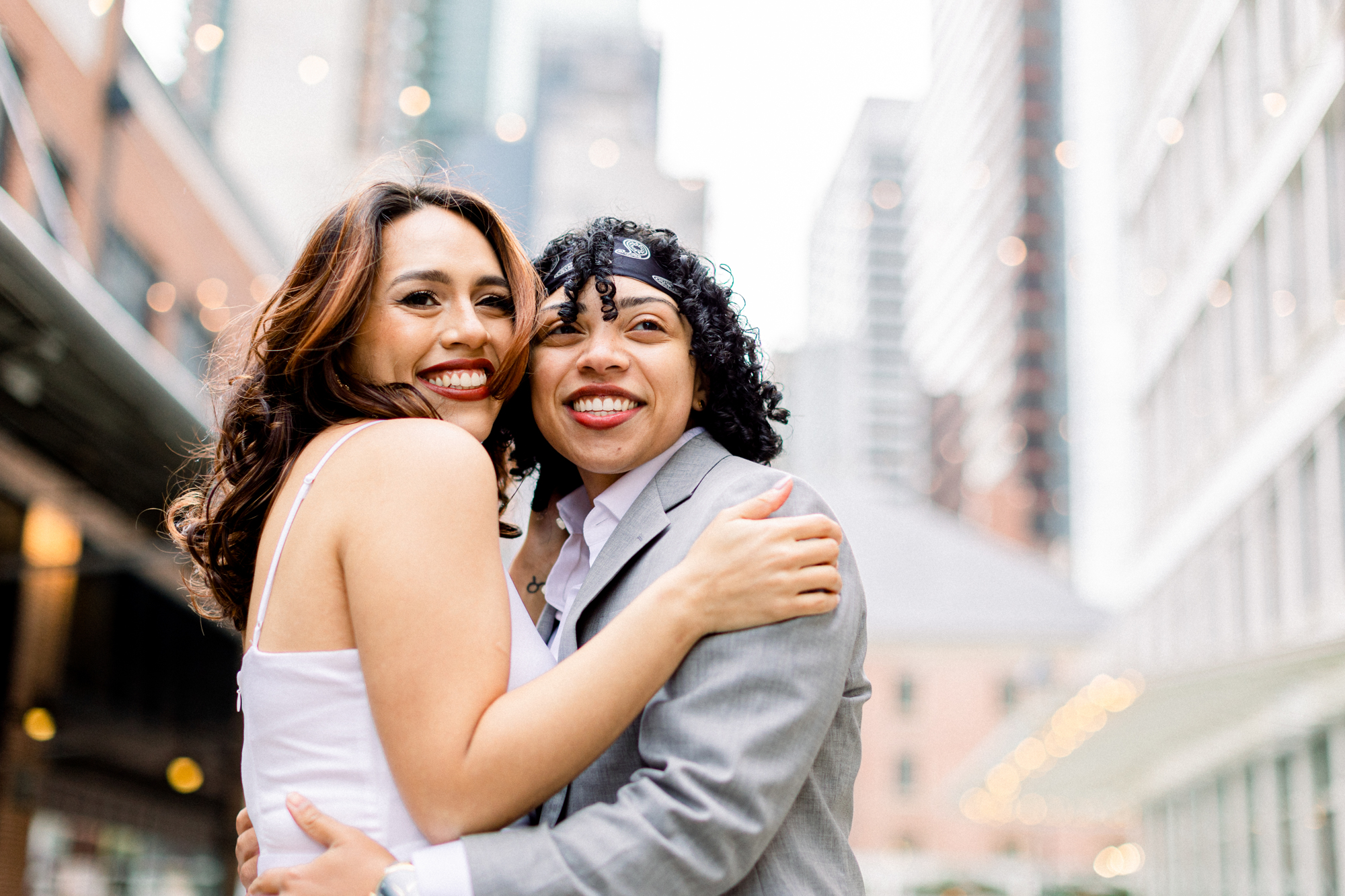 Picture-Perfect South Street Seaport Engagement Photography