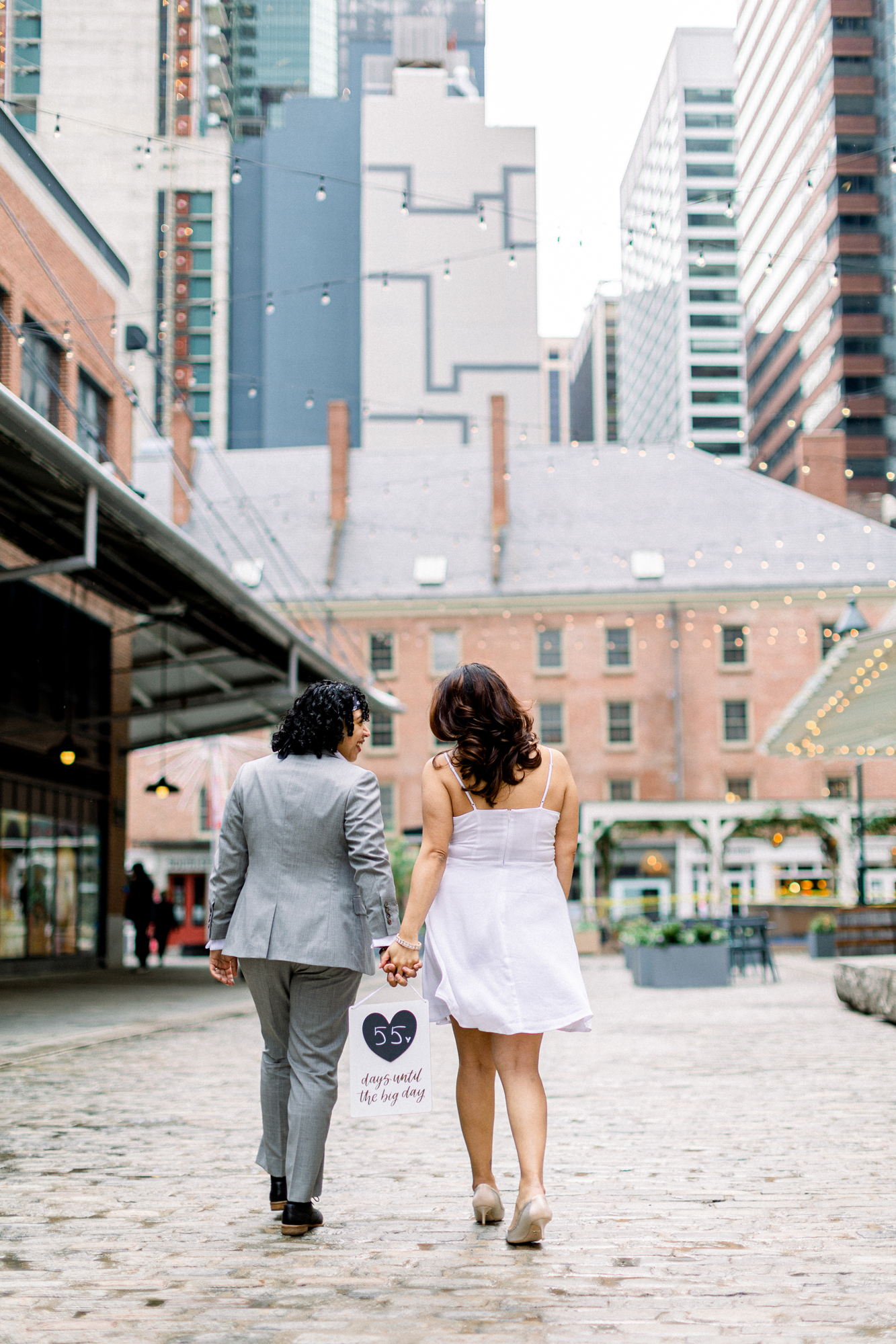 Picturesque South Street Seaport Engagement Photography