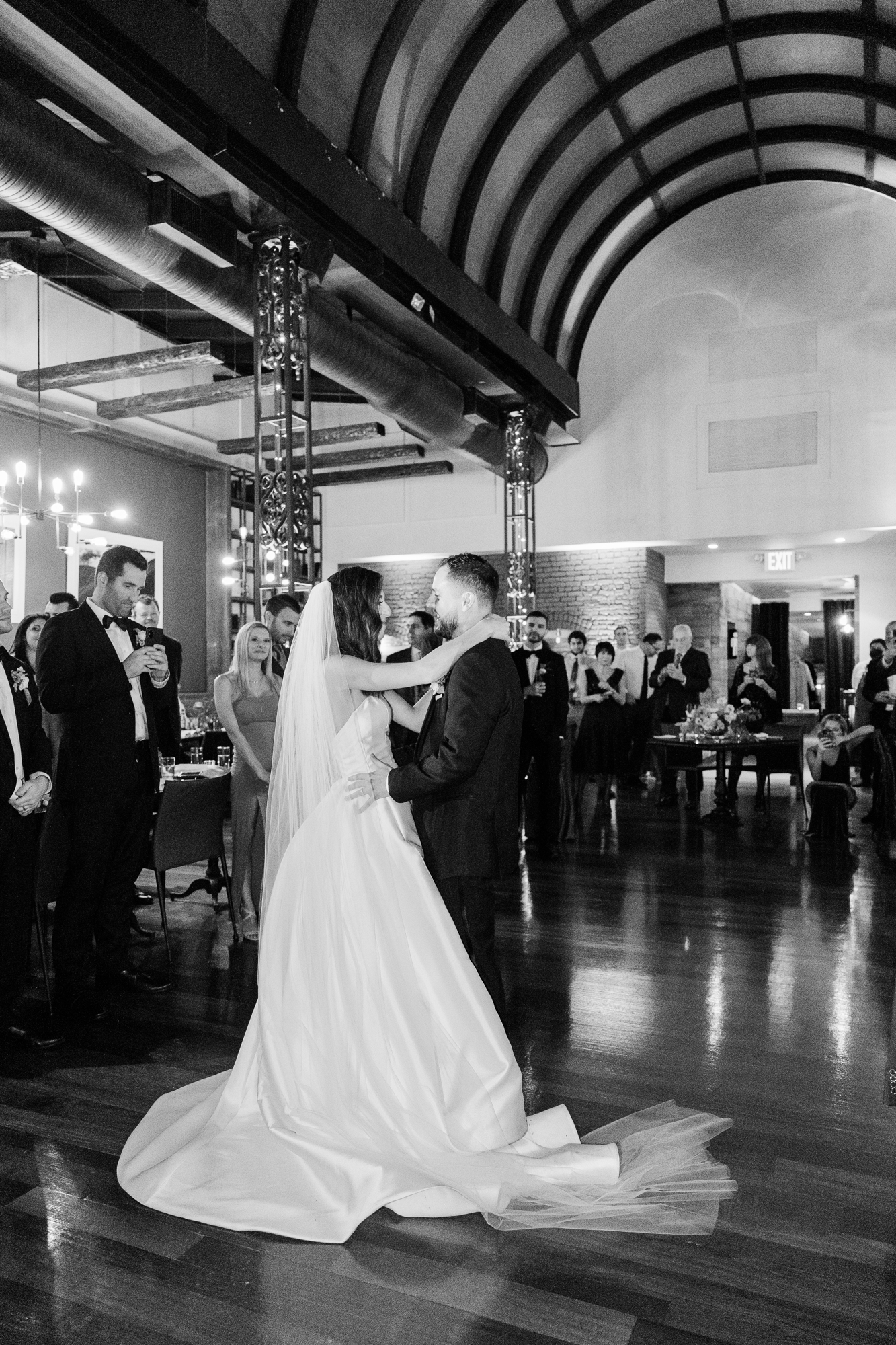 Cinematic New York Milling Room Wedding Photos on a Rainy Fall Day