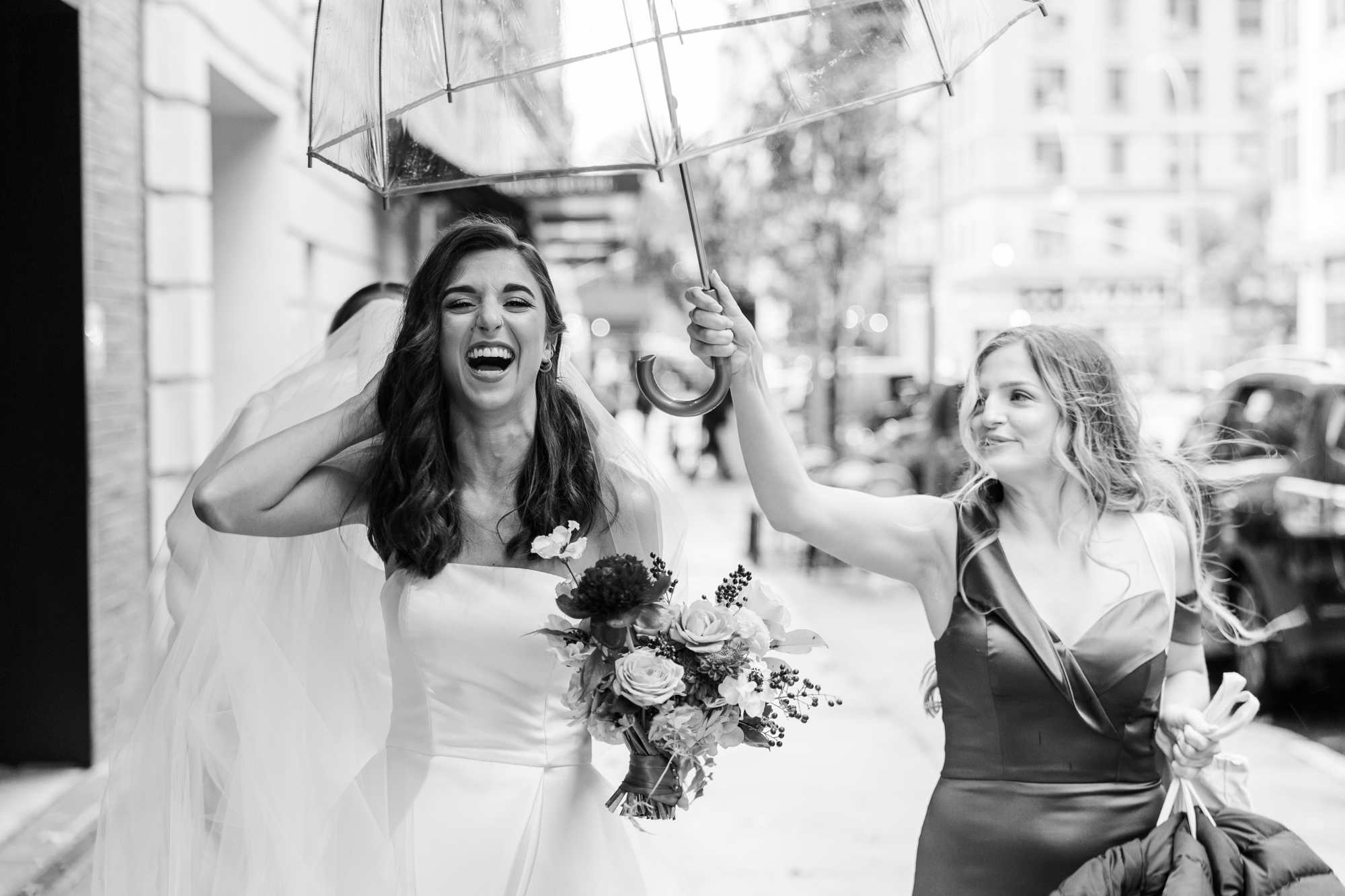 Dazzling Rainy Fall Milling Room Wedding Photos in New York