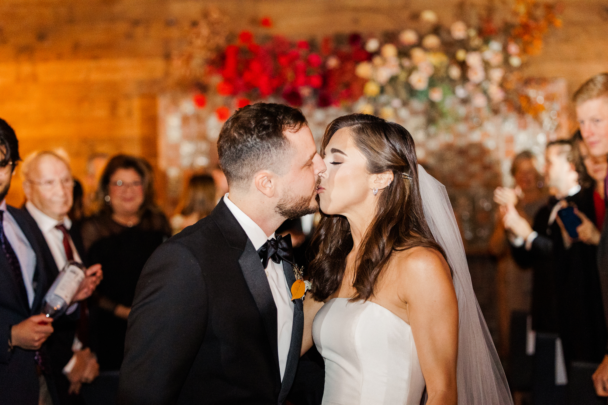 Intimate New York Milling Room Wedding Photos on a Rainy Fall Day