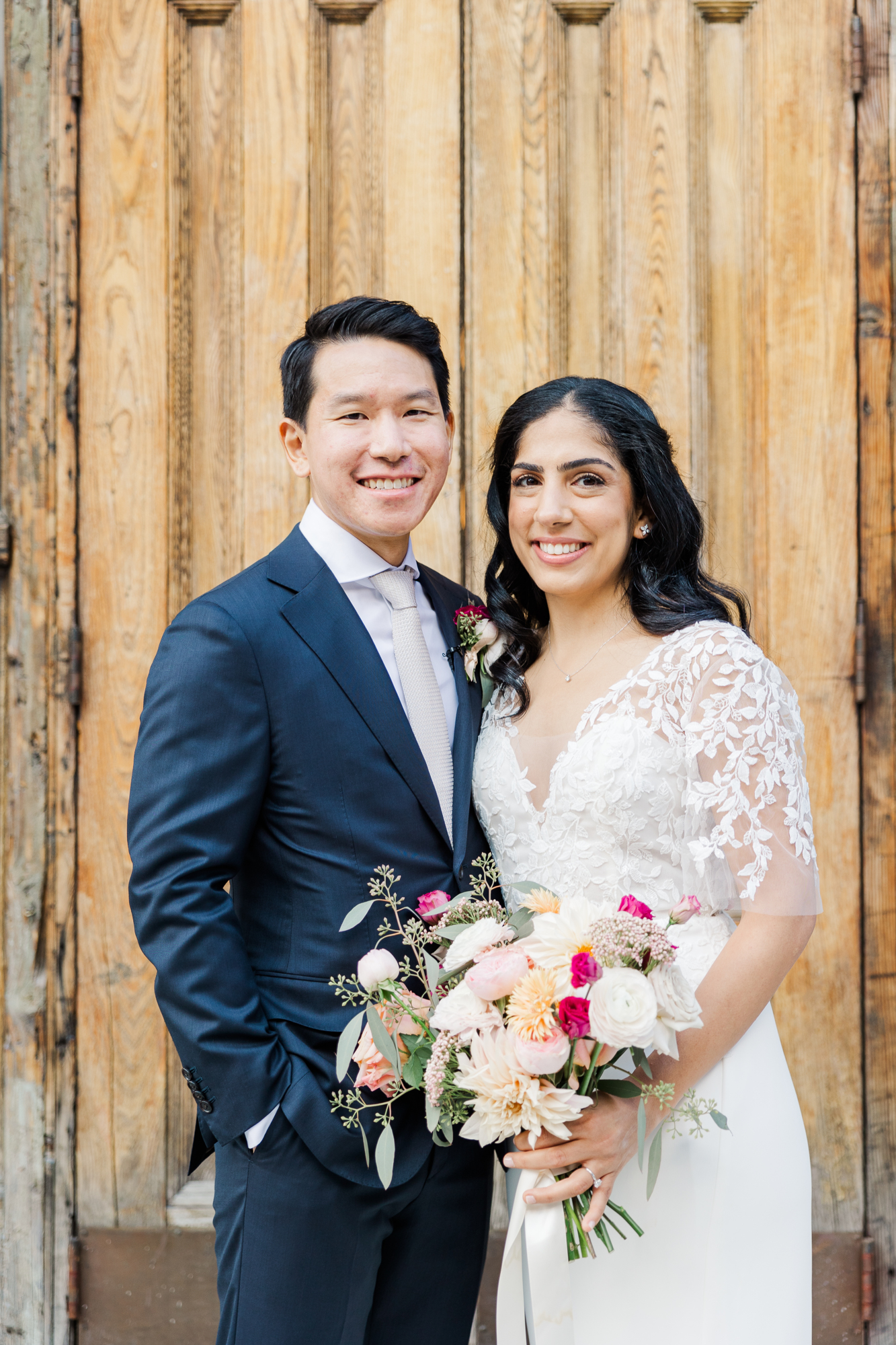 Lively Fall New York Wedding Photos at Brooklyn Winery