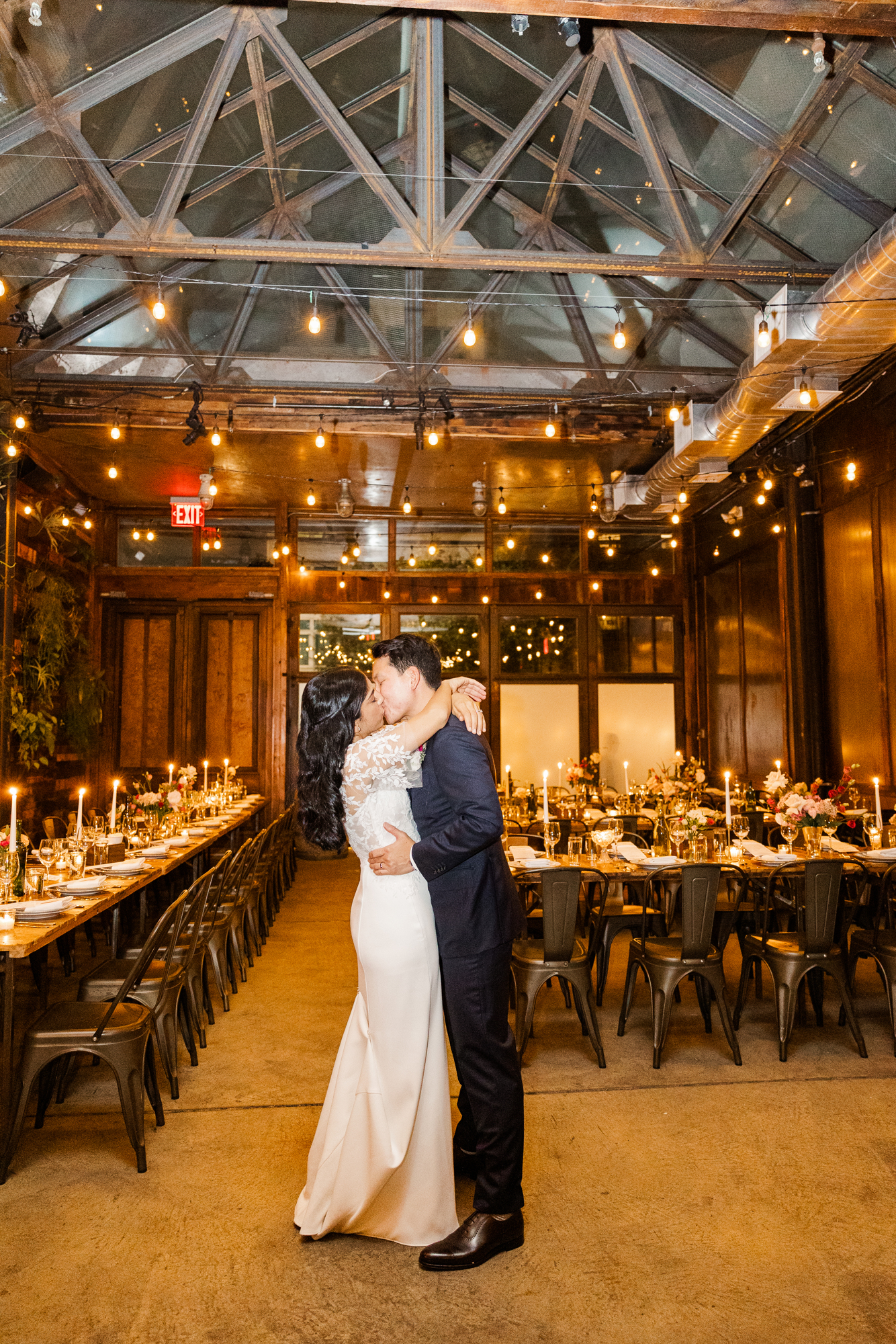 Intimate Brooklyn Winery Wedding Photos in Autumn