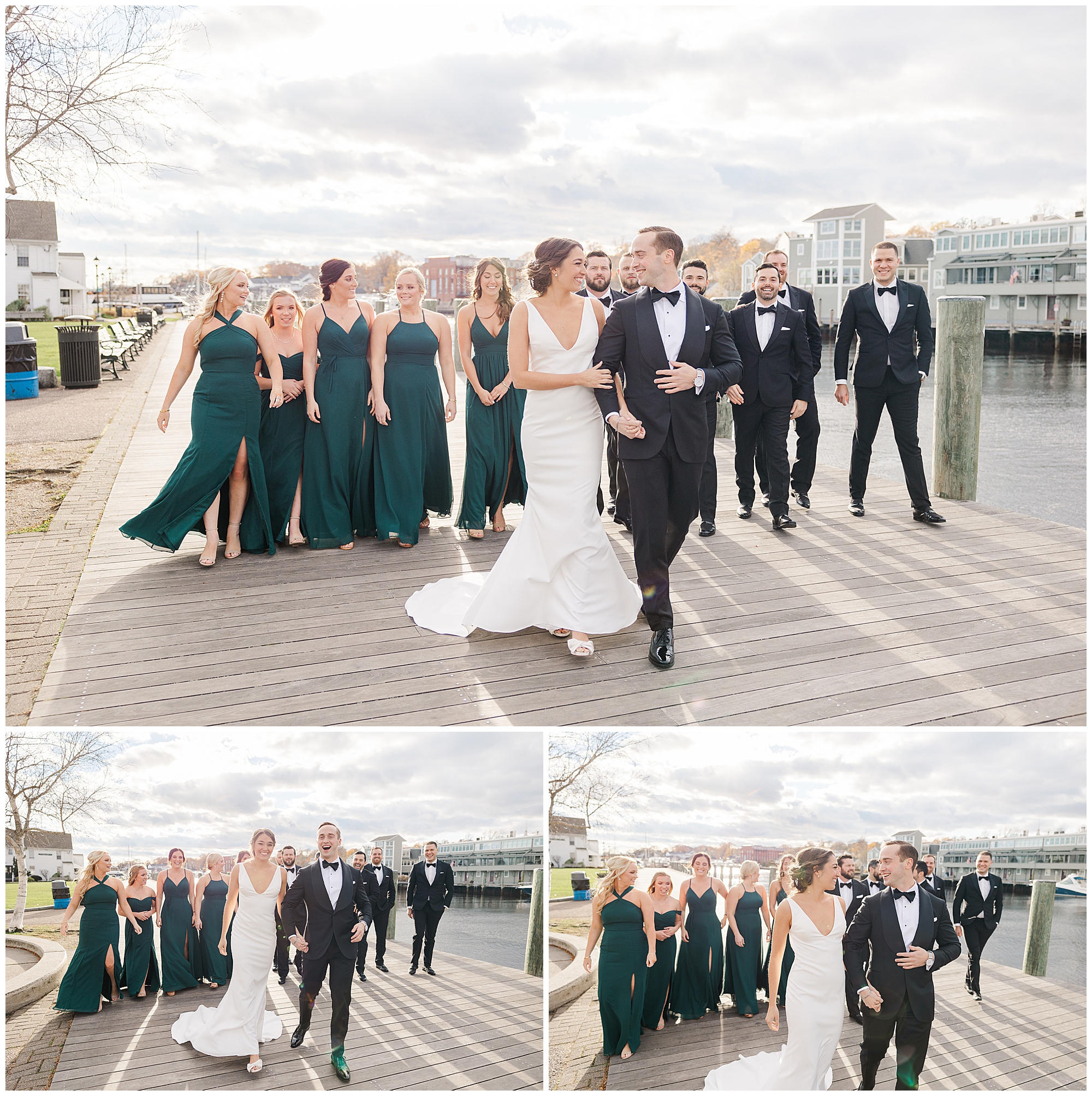 joy-filled branford house wedding in groton, ct
