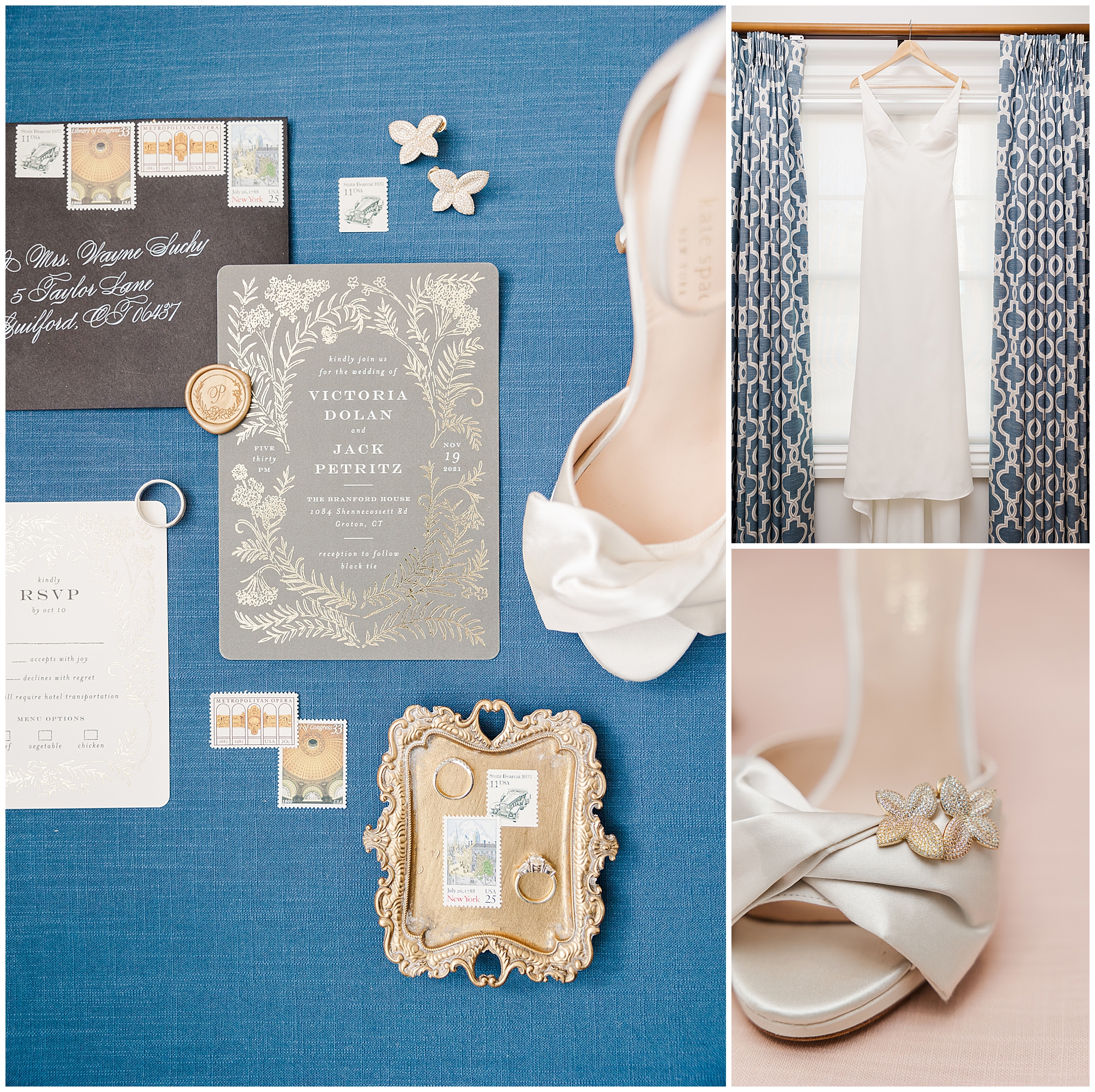 joyous branford house wedding in groton, ct