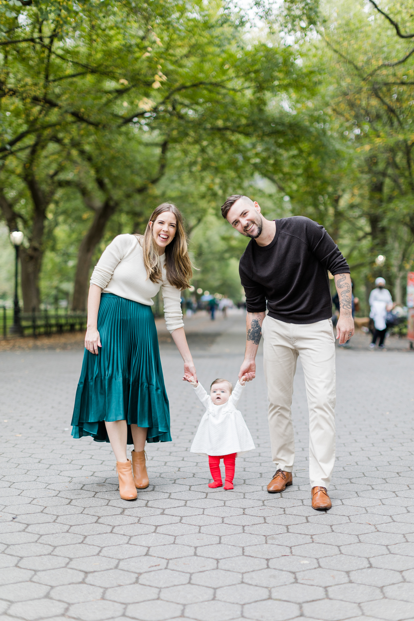 Candid Central Park Family Photography in the Fall