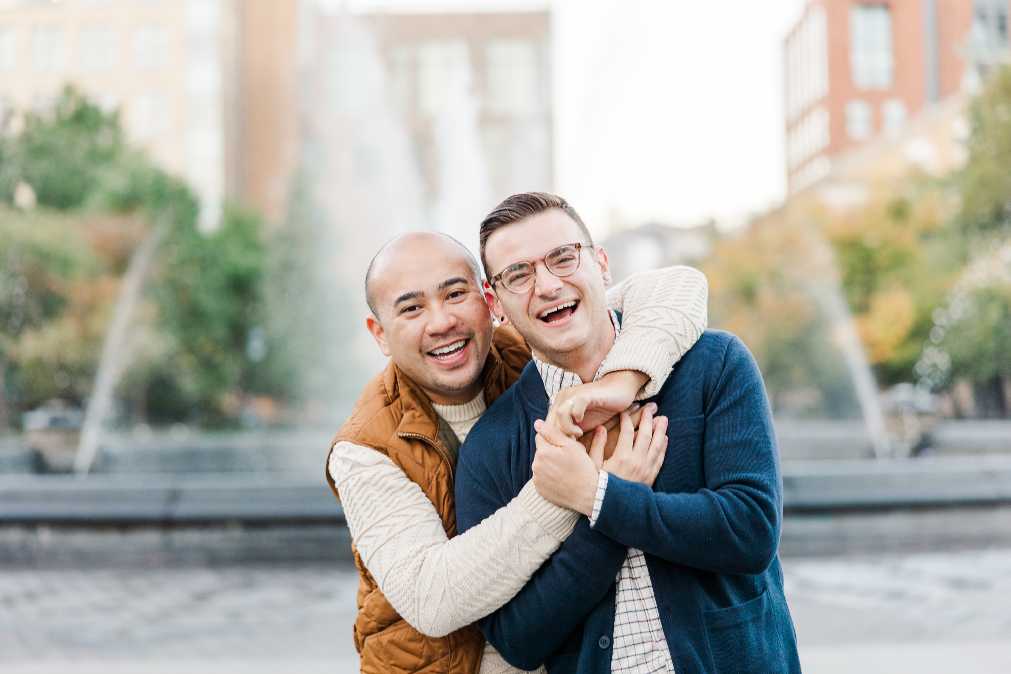 Magical West Village Engagement Photography with Stonewall