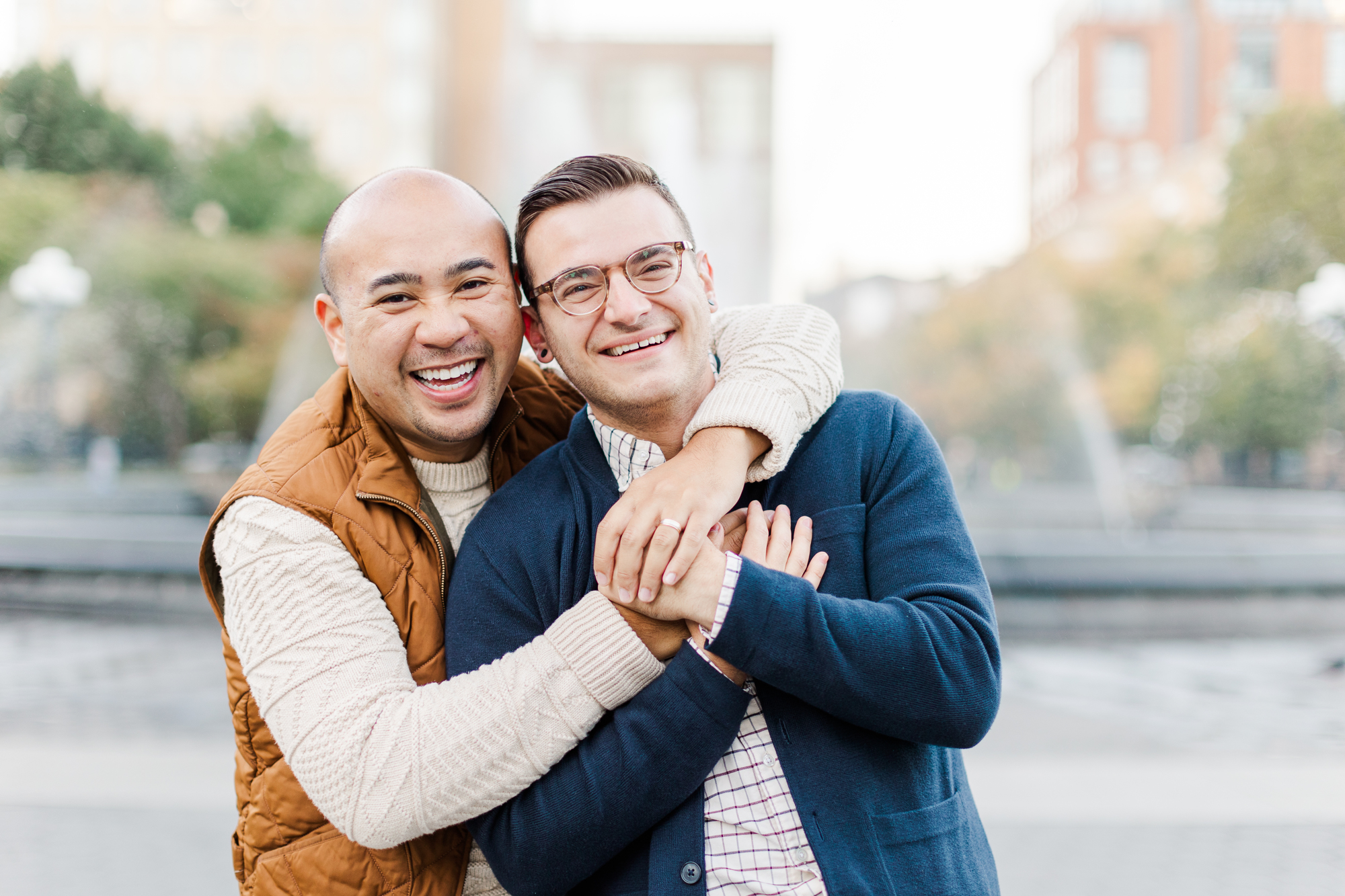 Flawless West Village Engagement Photography with Stonewall