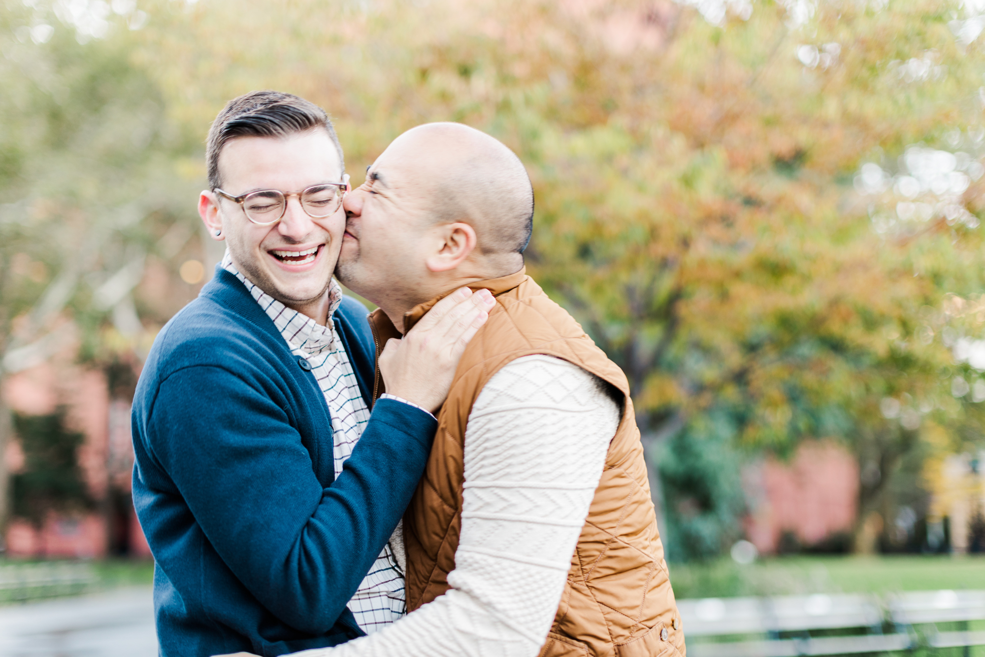 Lovely West Village Engagement Photography with Stonewall