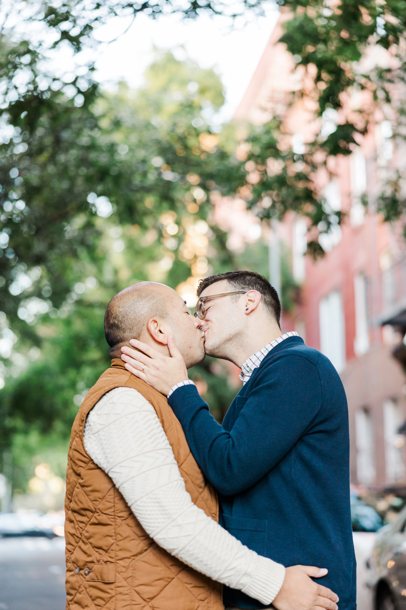 Romantic West Village Engagement Photography with Stonewall