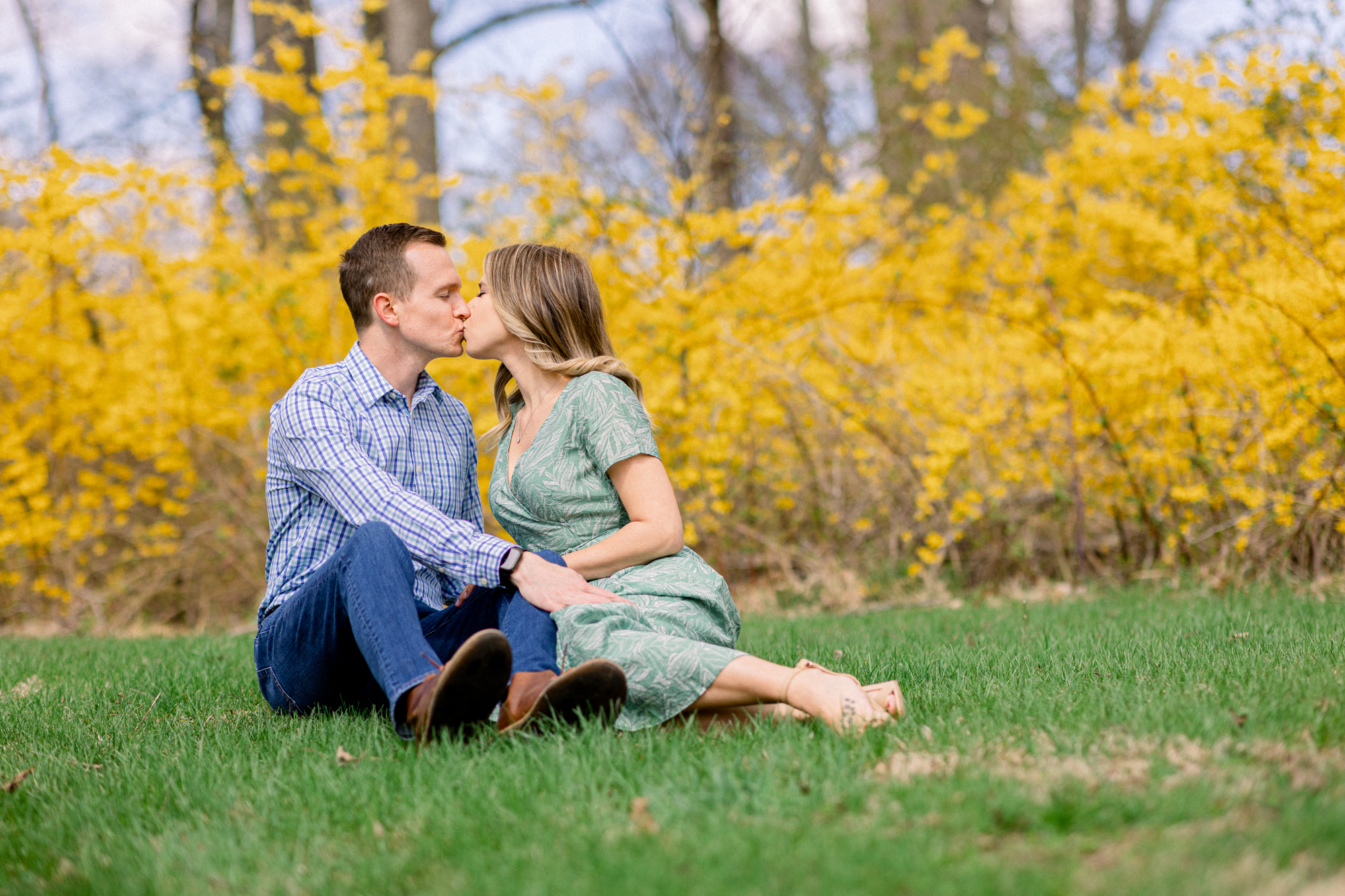 Unforgettable Waterloo Village Engagement Photos in Springy New Jersey