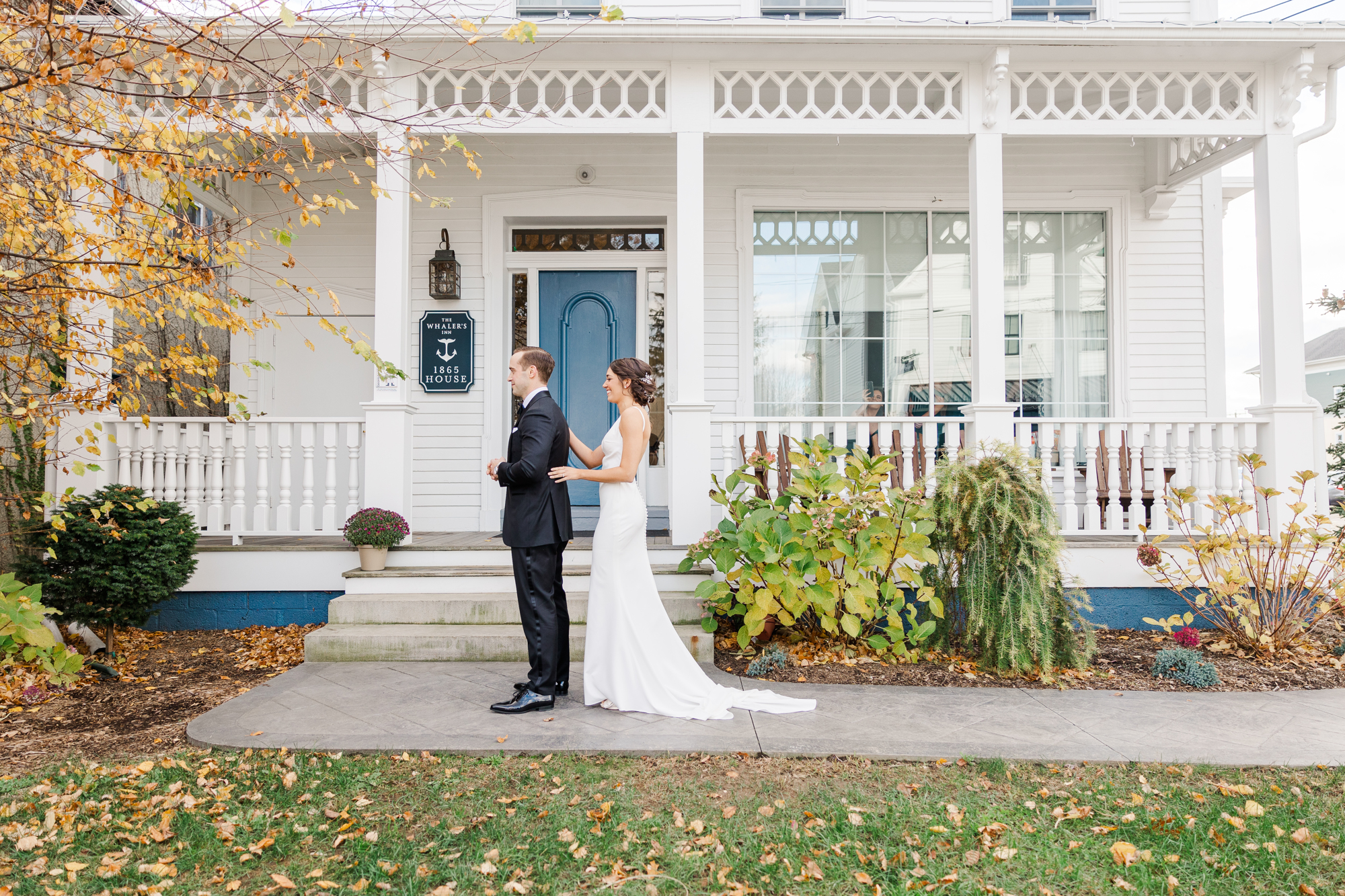 Iconic Oceanside Mystic Wedding Photography at Branford House 