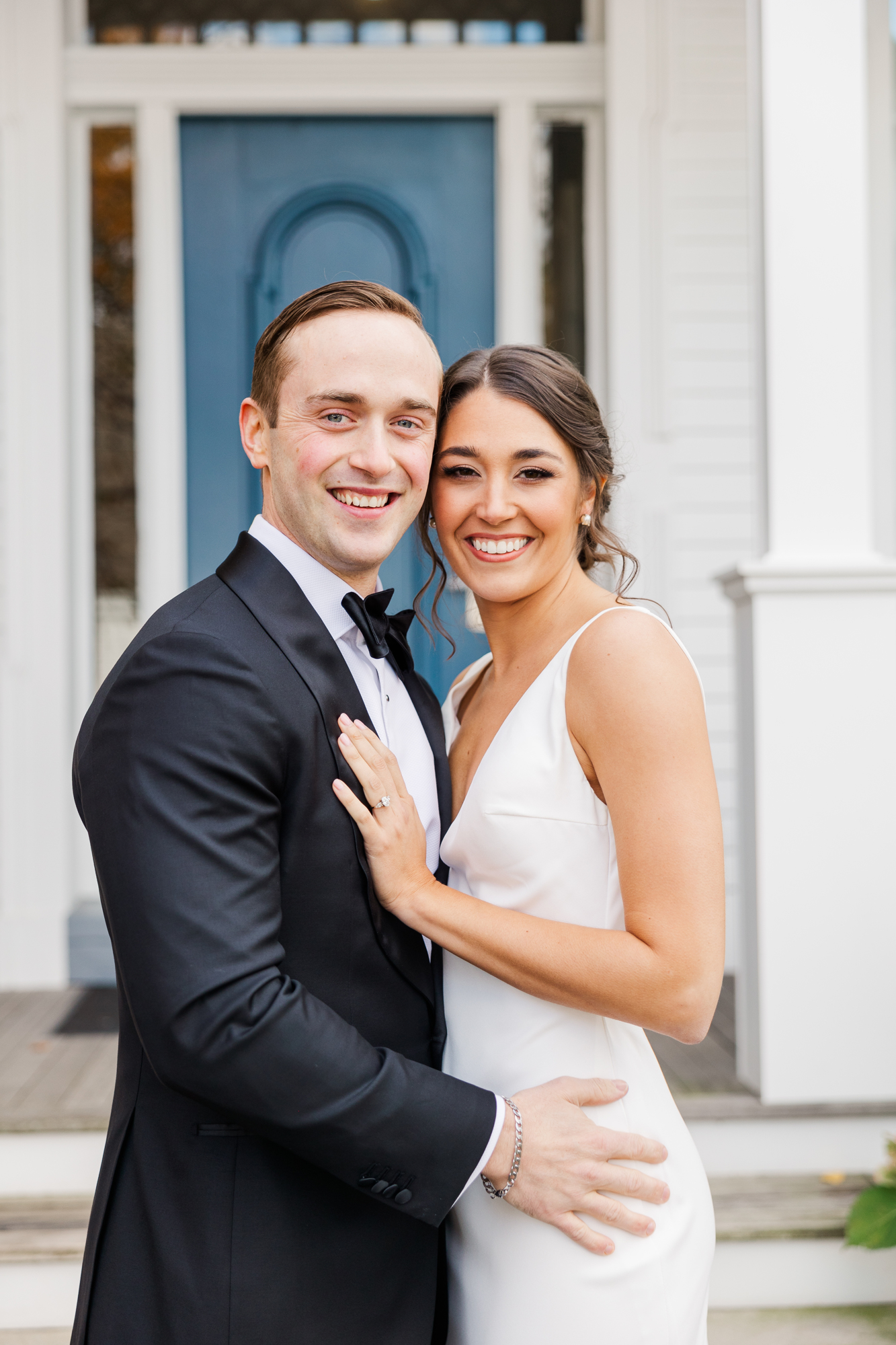Remarkable Oceanside Mystic Wedding Photography at Branford House 