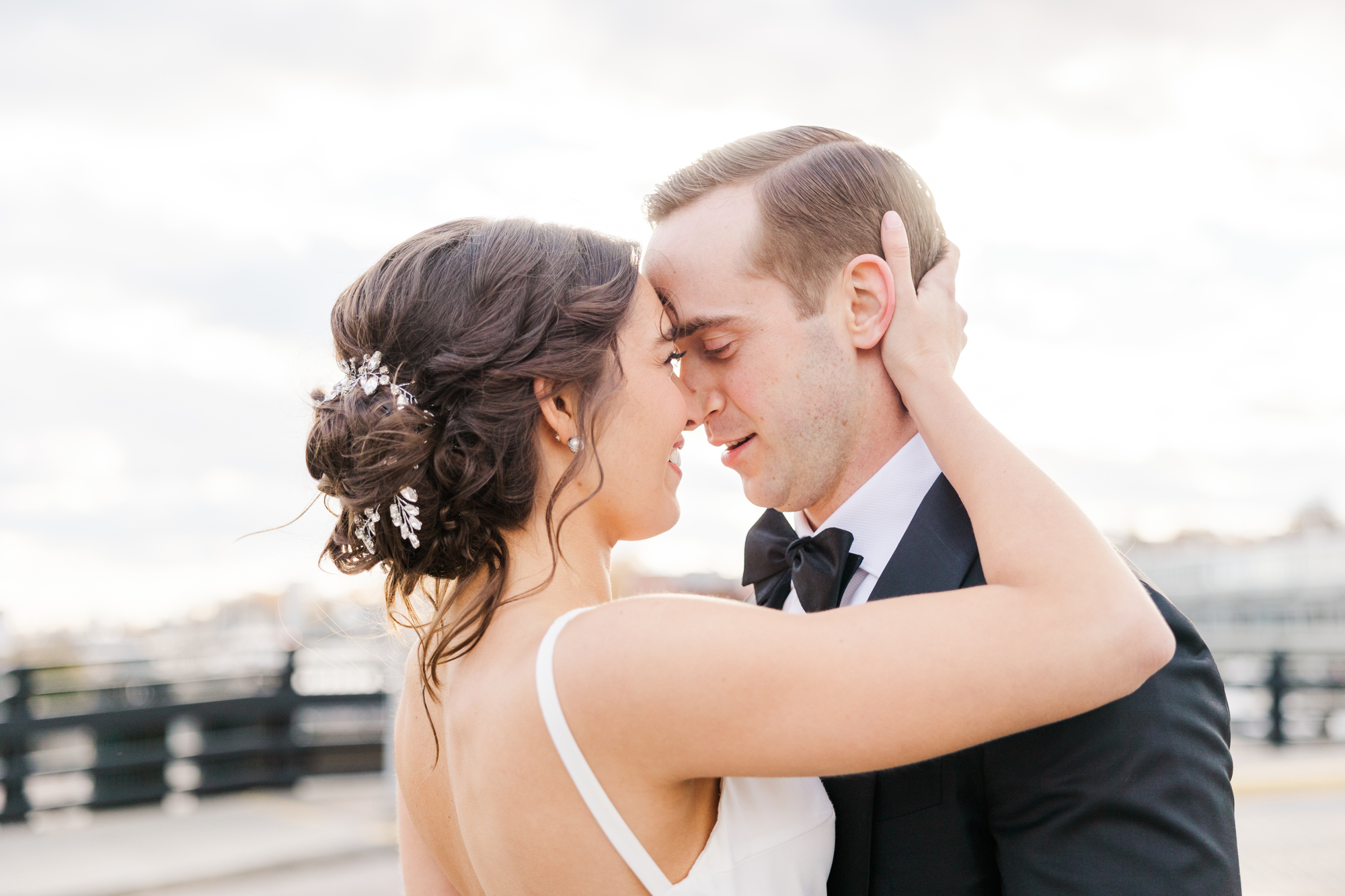 Sweet Oceanside Mystic Wedding Photography at Branford House 