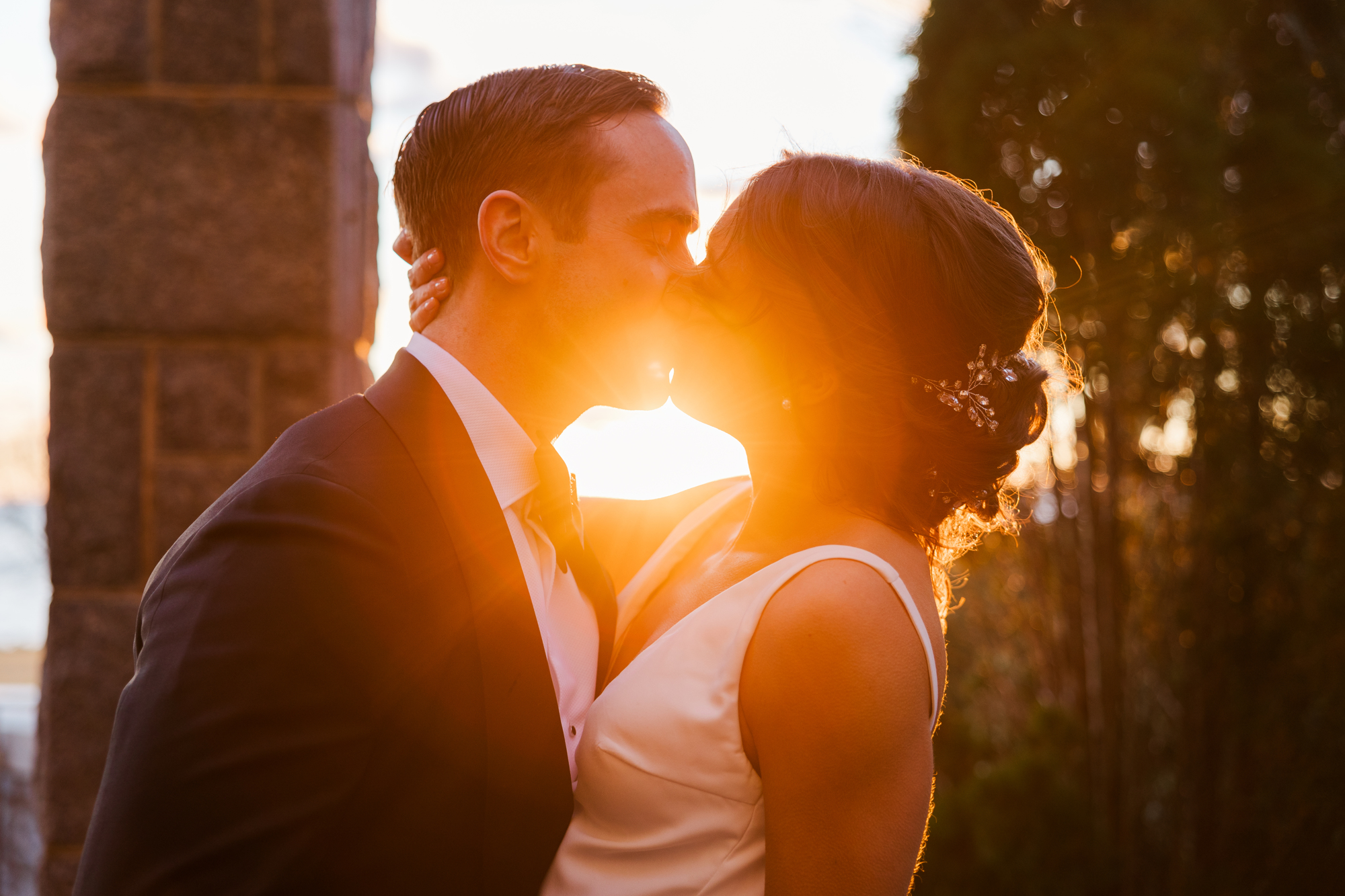 Dazzling Oceanside Mystic Wedding Photography at Branford House 