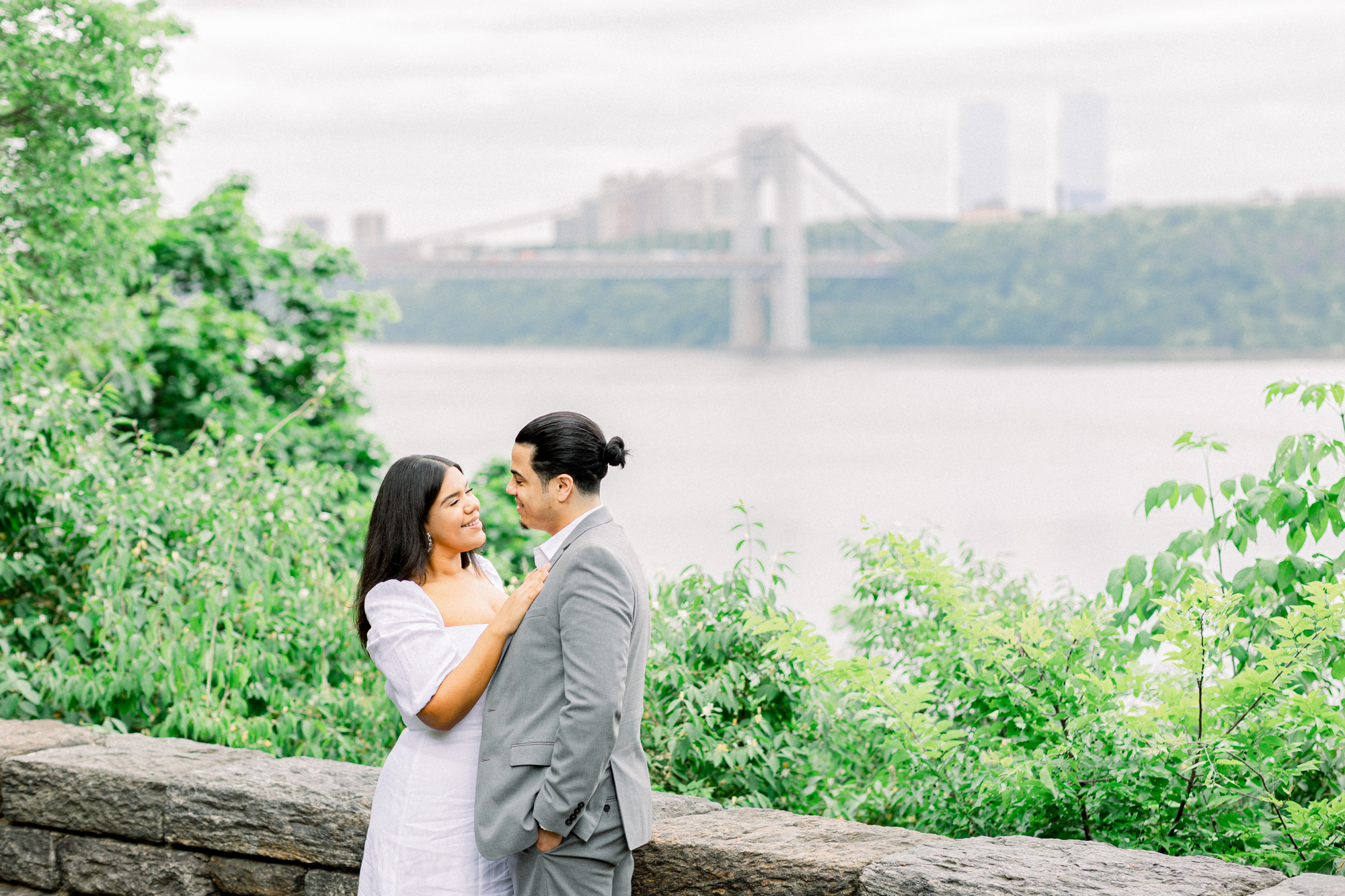 Breathtaking Fort Tryon Park Engagement Photography in Spring