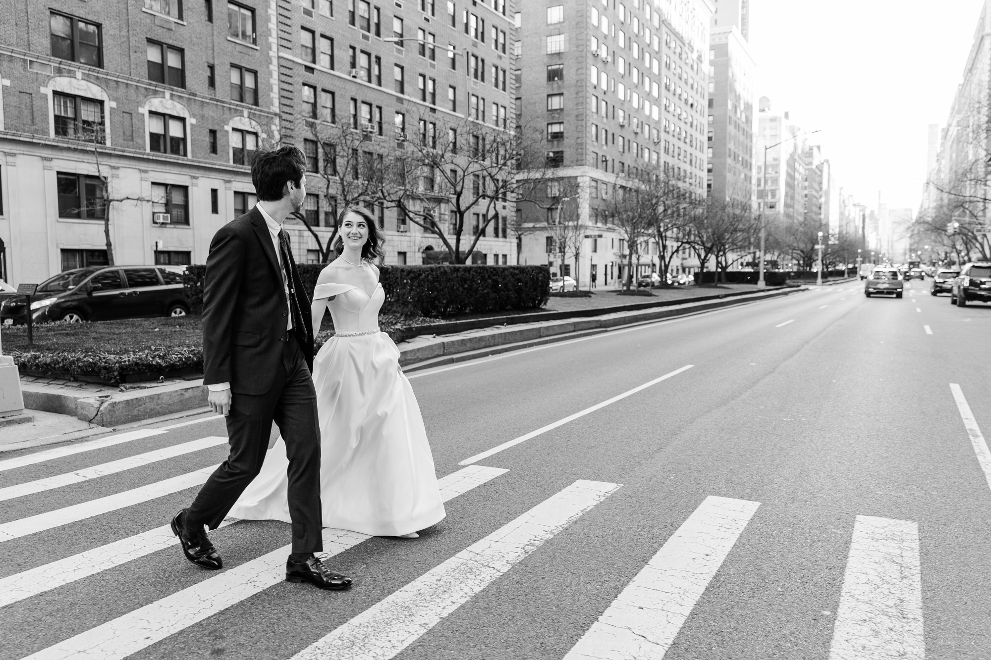 Iconic Living Room Elopement Photos in NYC