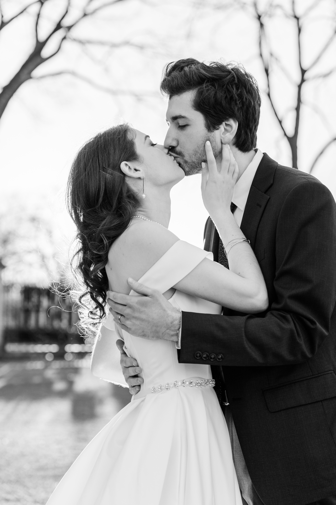 Intimate Living Room Elopement Photos in NYC