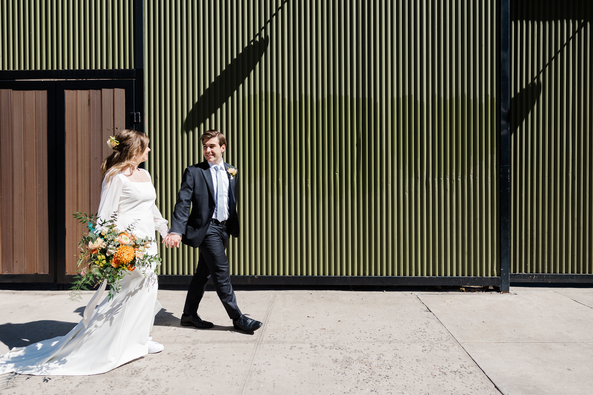 Unique Brooklyn Wedding at The Green Building