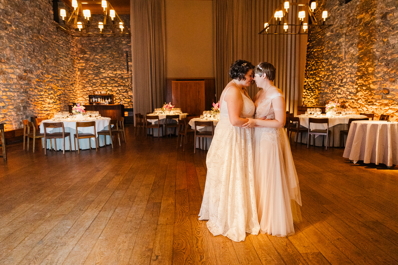 Special Wedding at Blue Hill at Stone Barns in Fall