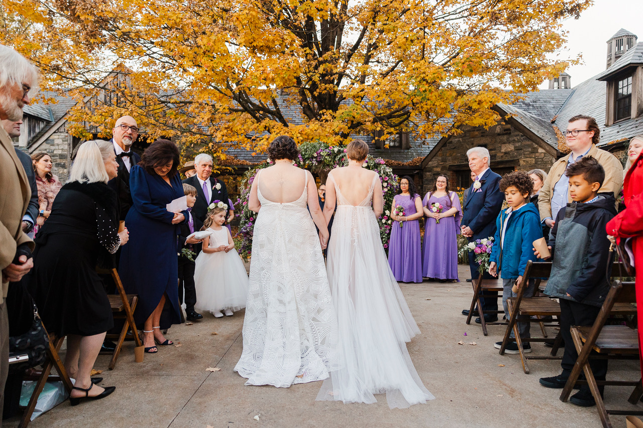 Timeless Wedding at Blue Hill at Stone Barns in Fall