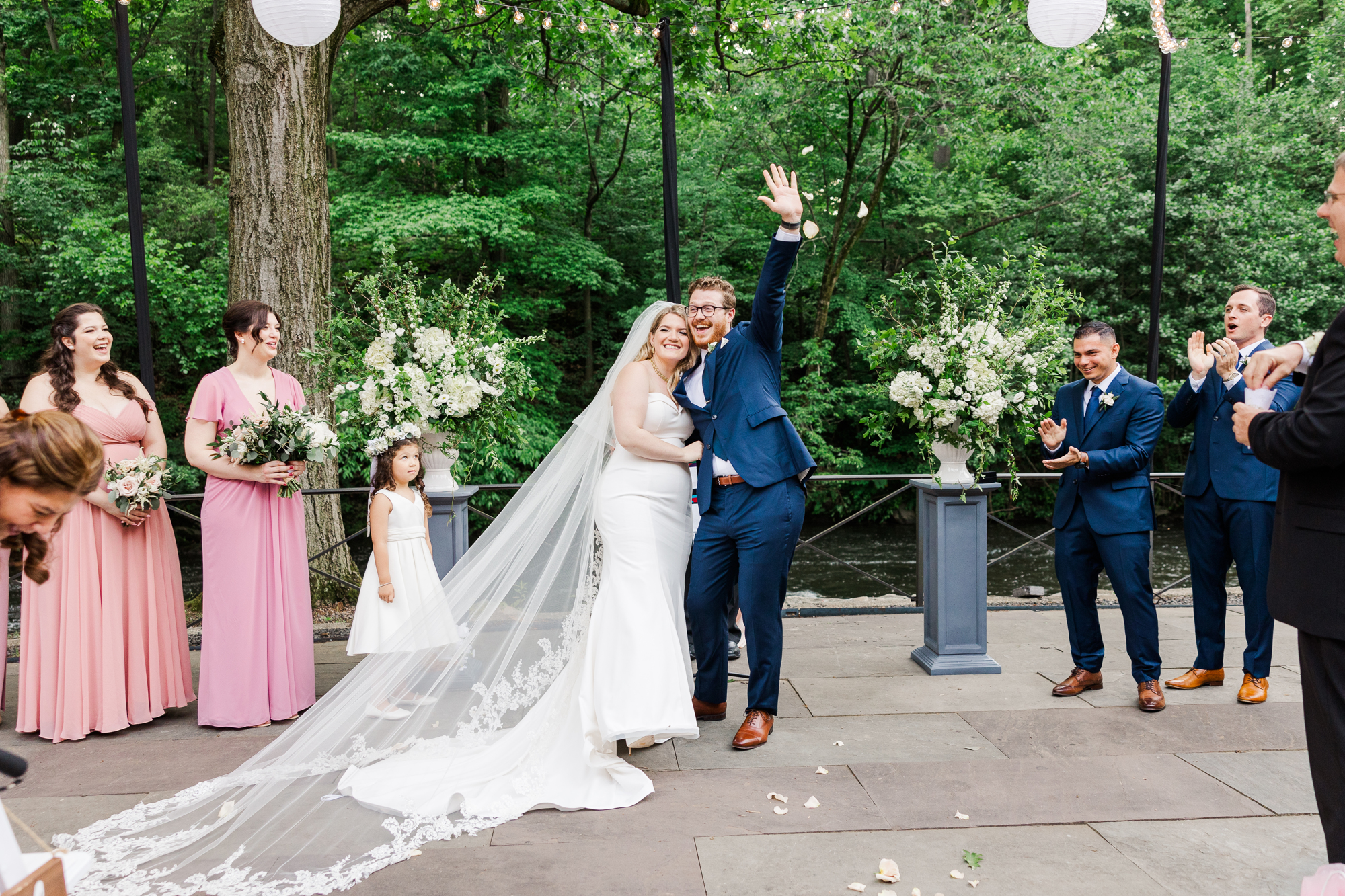 Lovely Summer Wedding at New York Botanical Gardens
