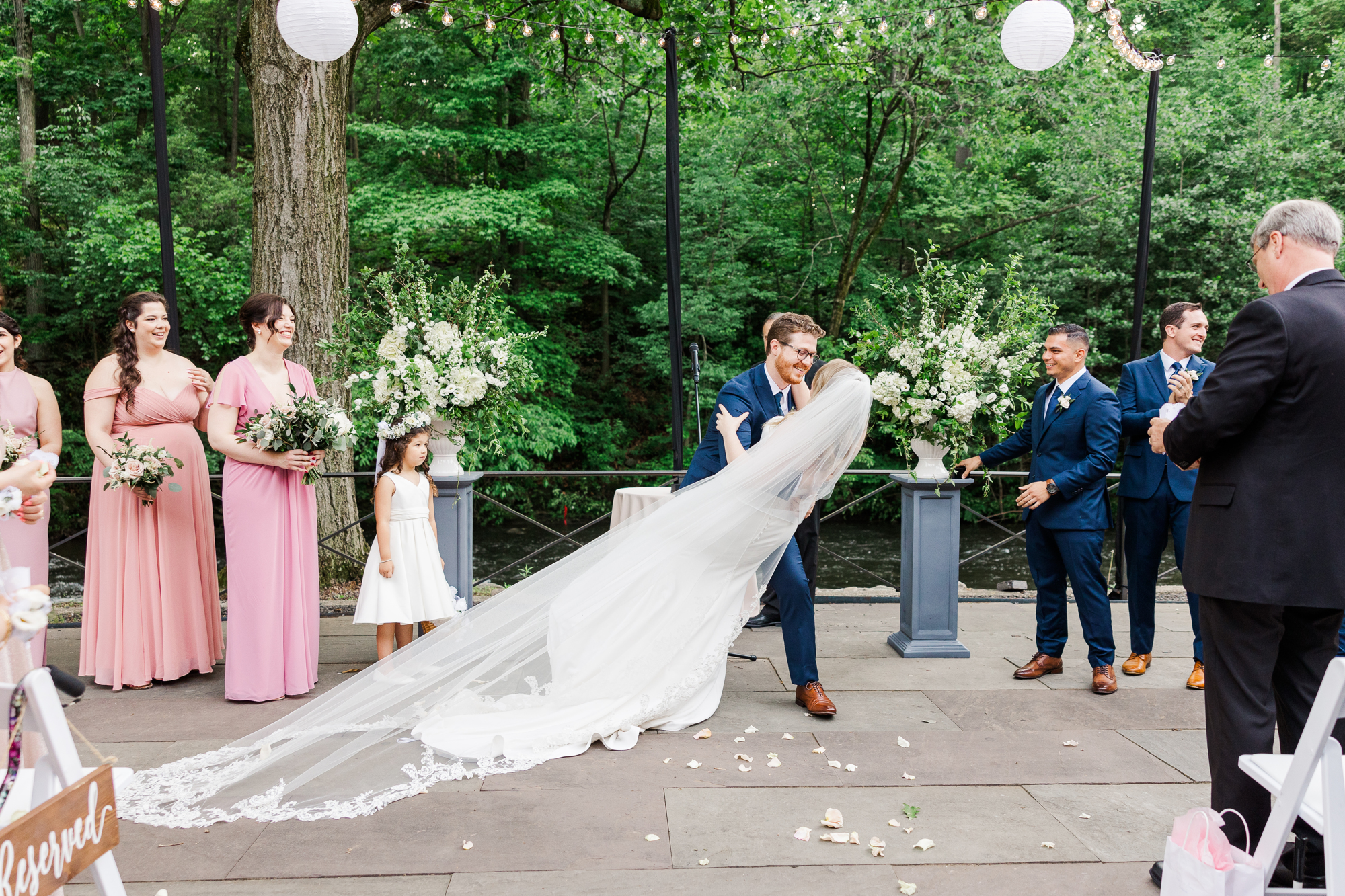 Sweet Summer Wedding at New York Botanical Gardens