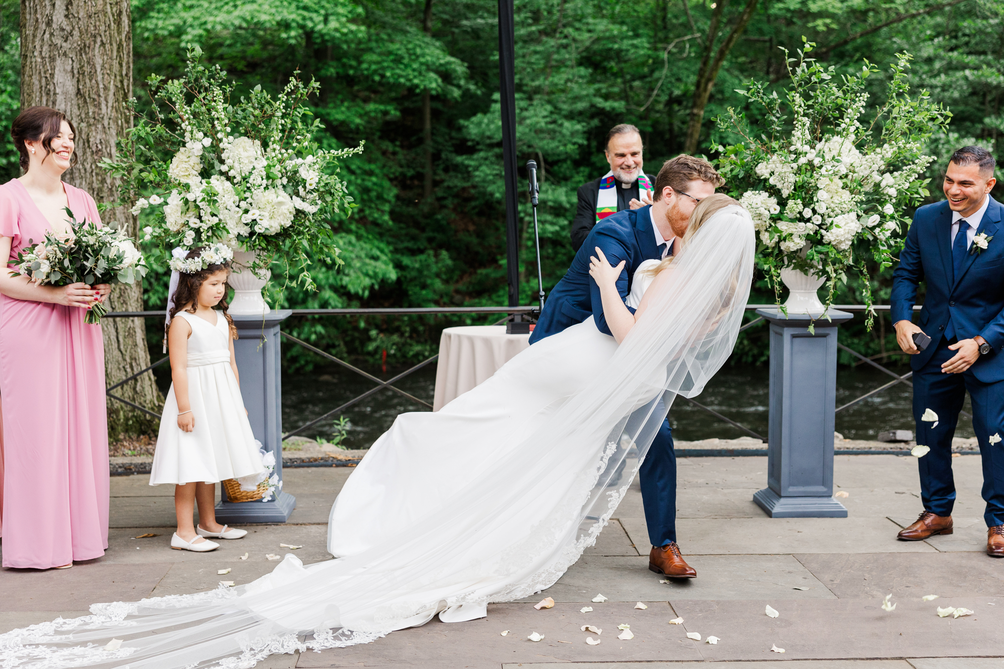 Personal Summer Wedding at New York Botanical Gardens