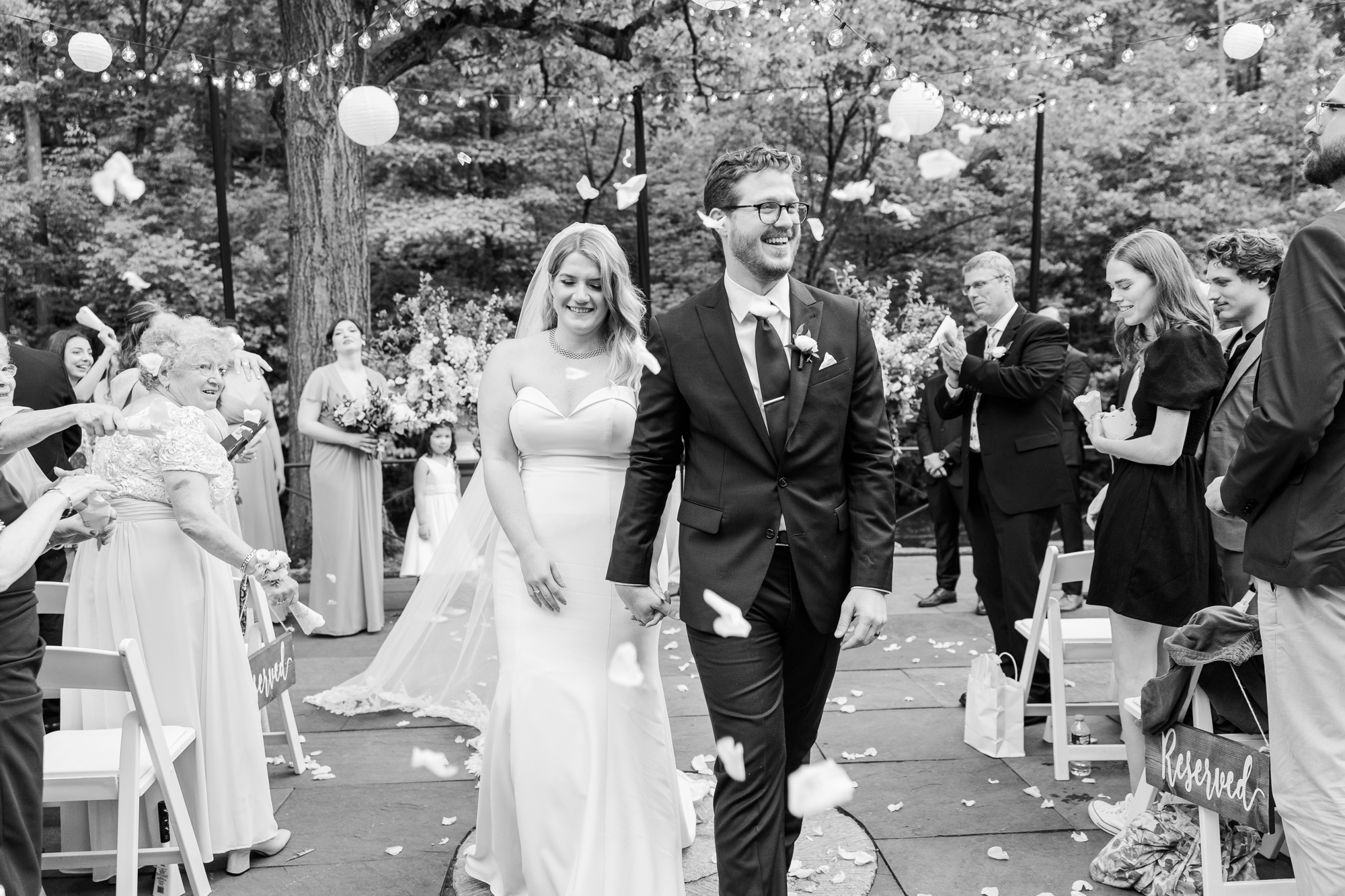 Dazzling Summer Wedding at New York Botanical Gardens