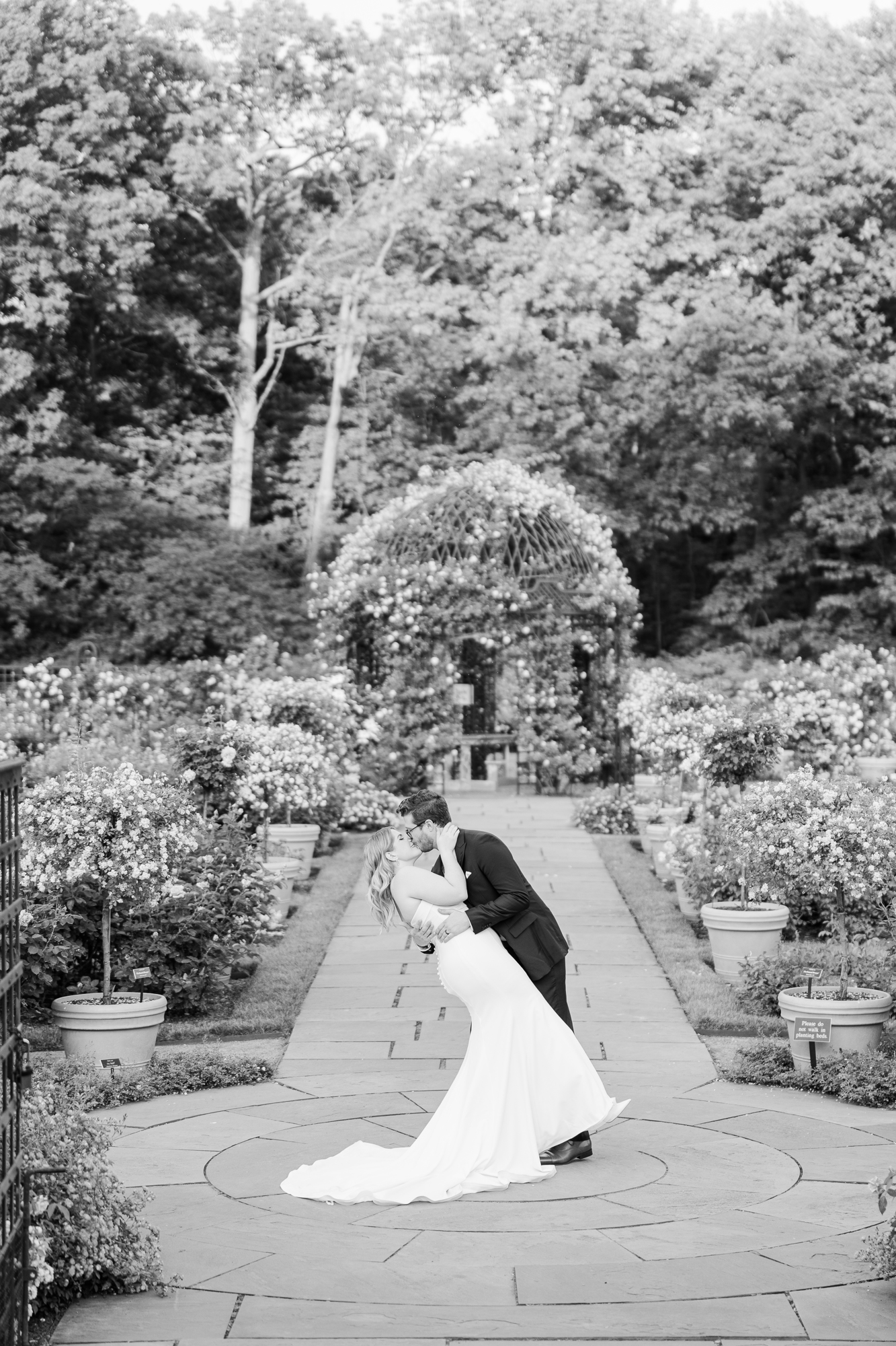 Magical Summer Wedding at New York Botanical Gardens