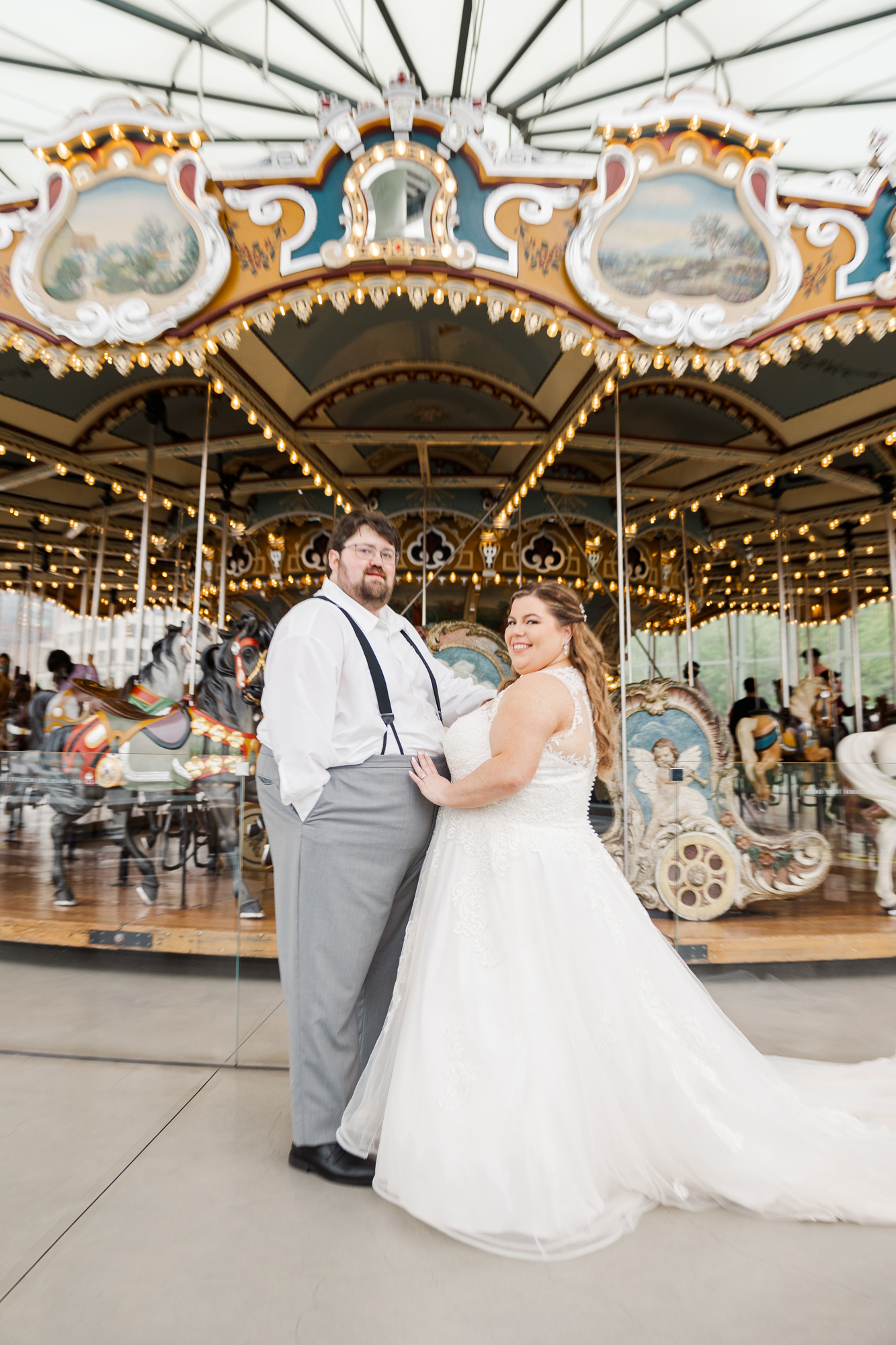 Awesome Jane's Carousel Wedding in New York