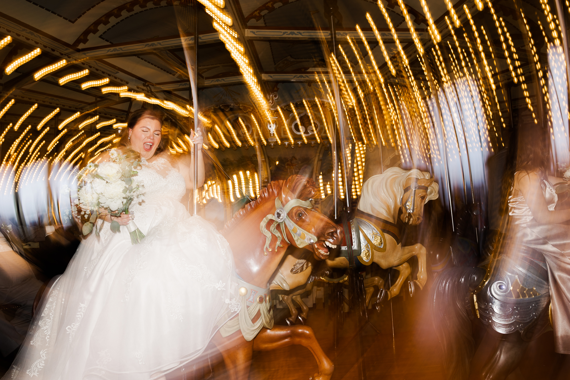 Joyful Jane's Carousel Wedding in New York